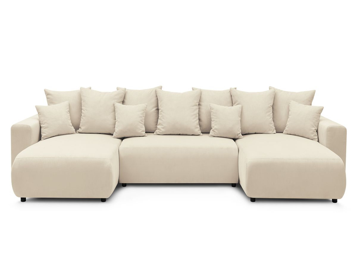 Bobochic Envy Wohnlandschaft Cordsamt Beige