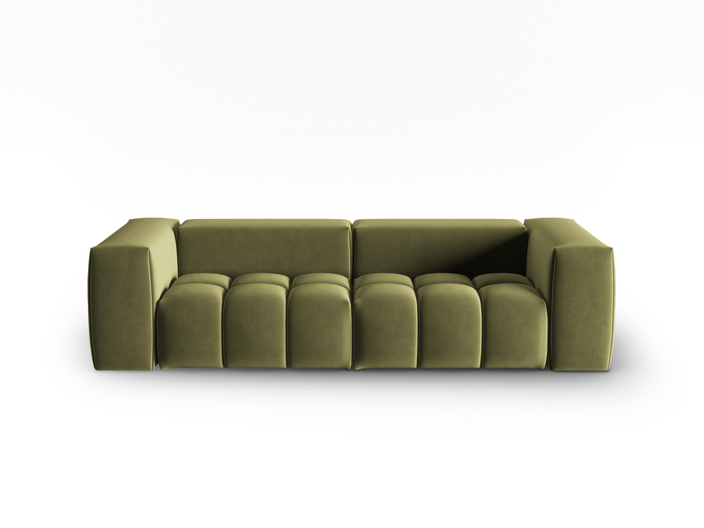 Cosmopolitan Design Sofa Verona 3-Sitzer Samt Casino Hellgrün