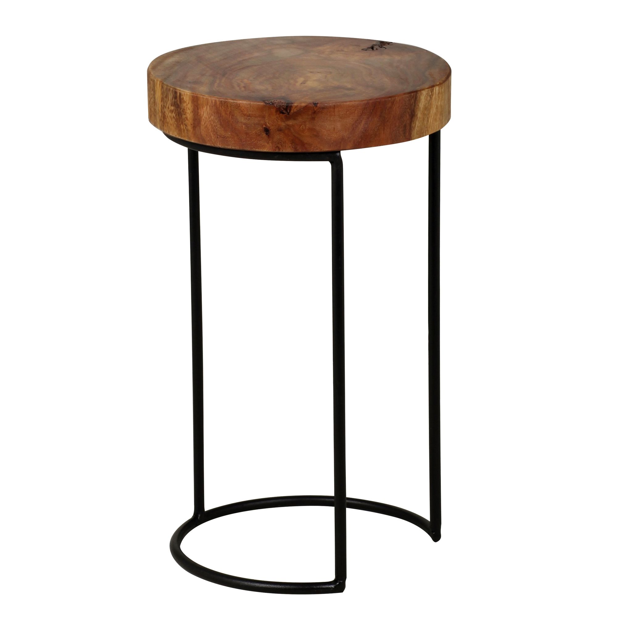 Beistelltisch Alden Massivholz Sheesham Höhe 45 cm