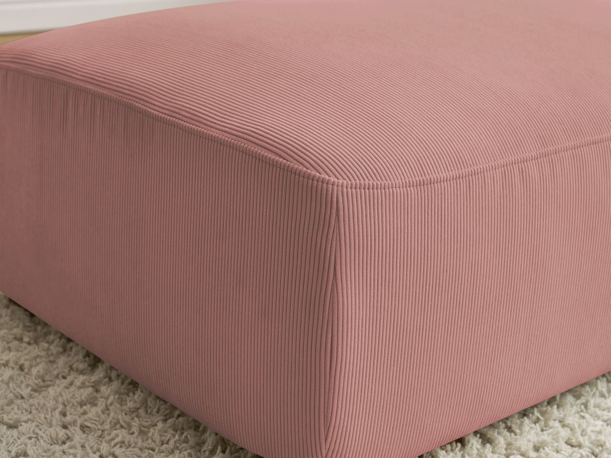 Bobochic Sidonie Pouf Cordsamt Rosa
