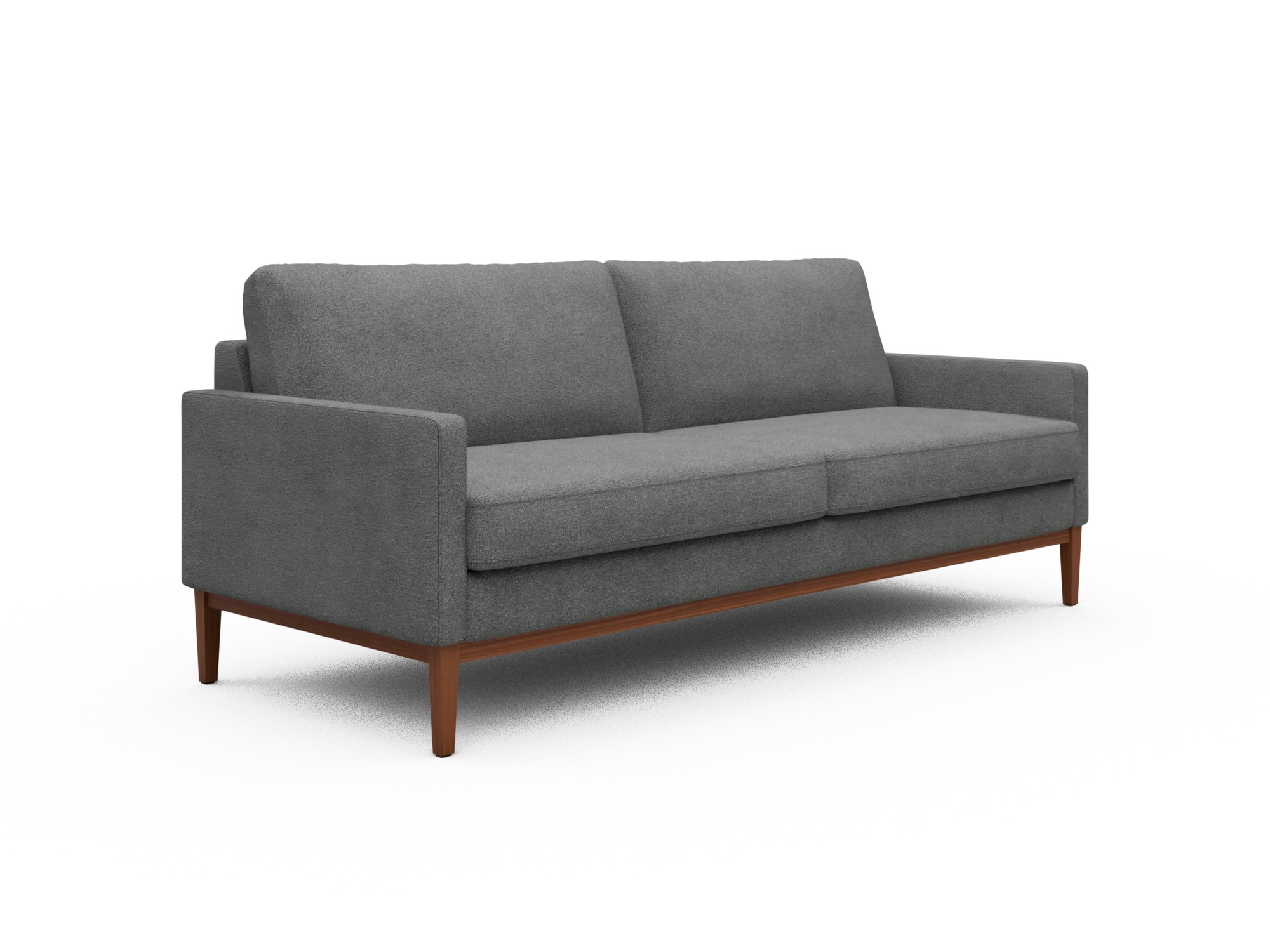 Skandi Home Sofa Bodo 3-Sitzer Boucle-Ash-Grey moebelfaktor
