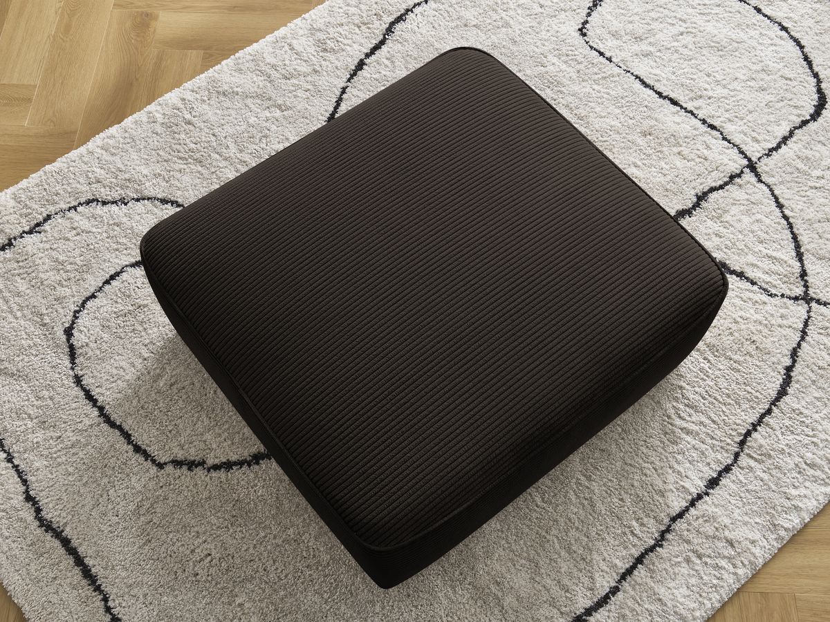 Bobochic Leopold Pouf Cordsamt Braun