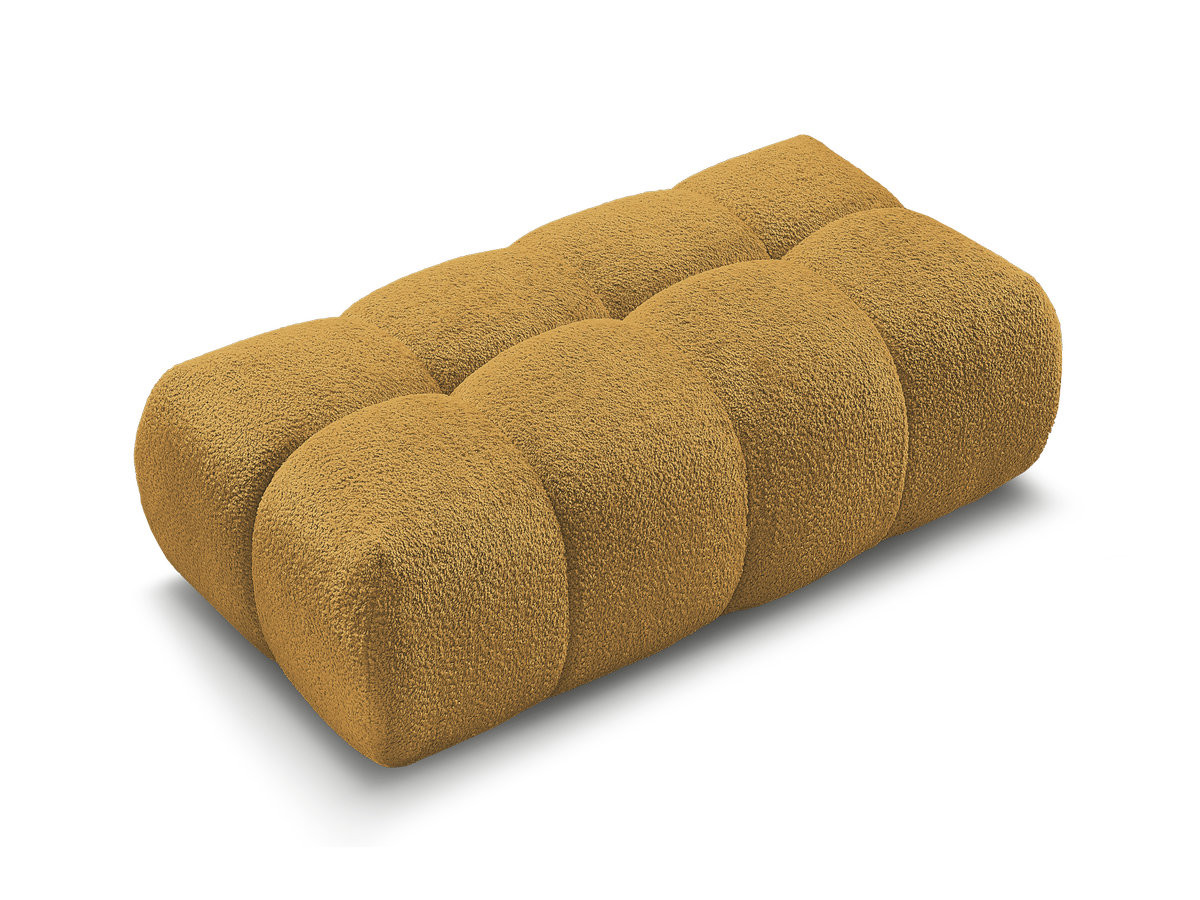 Bobochic Jaya Pouf Chenille Gelb
