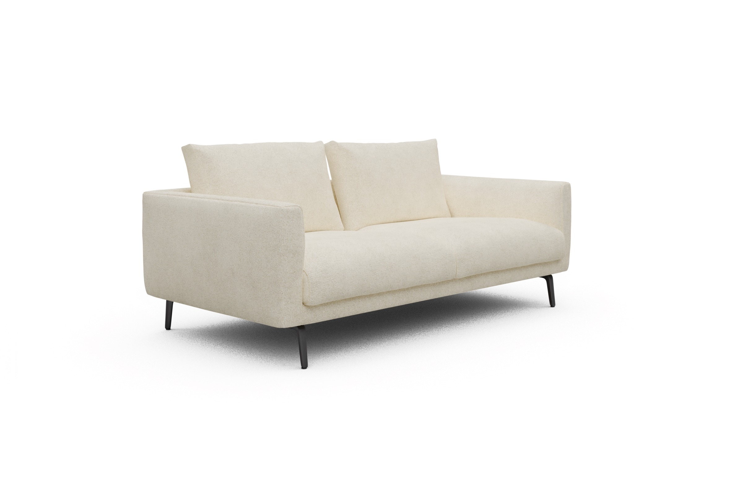 Sofa Karl 2-5-Sitzer Boucle-Off-White