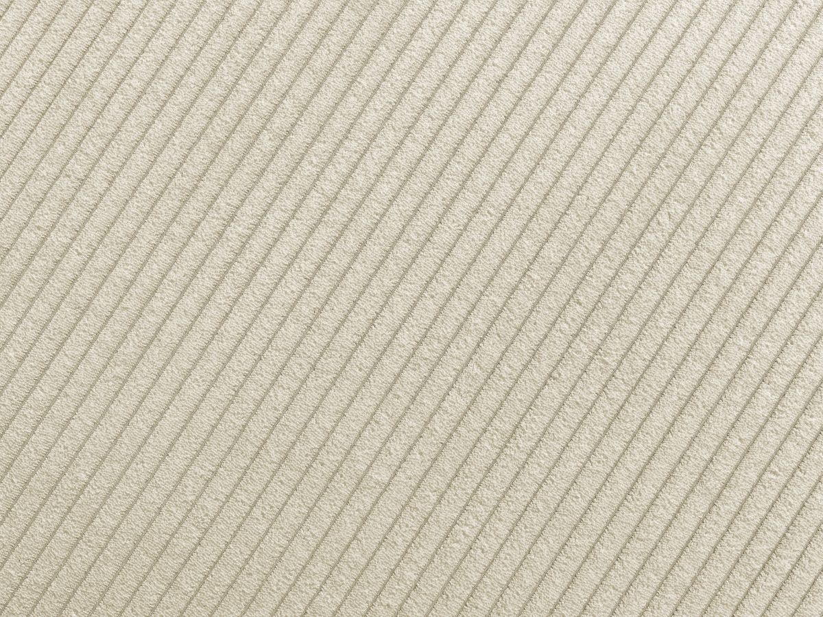 Bobochic Rousseau Ecksofa Cordsamt Beige Ecke rechts