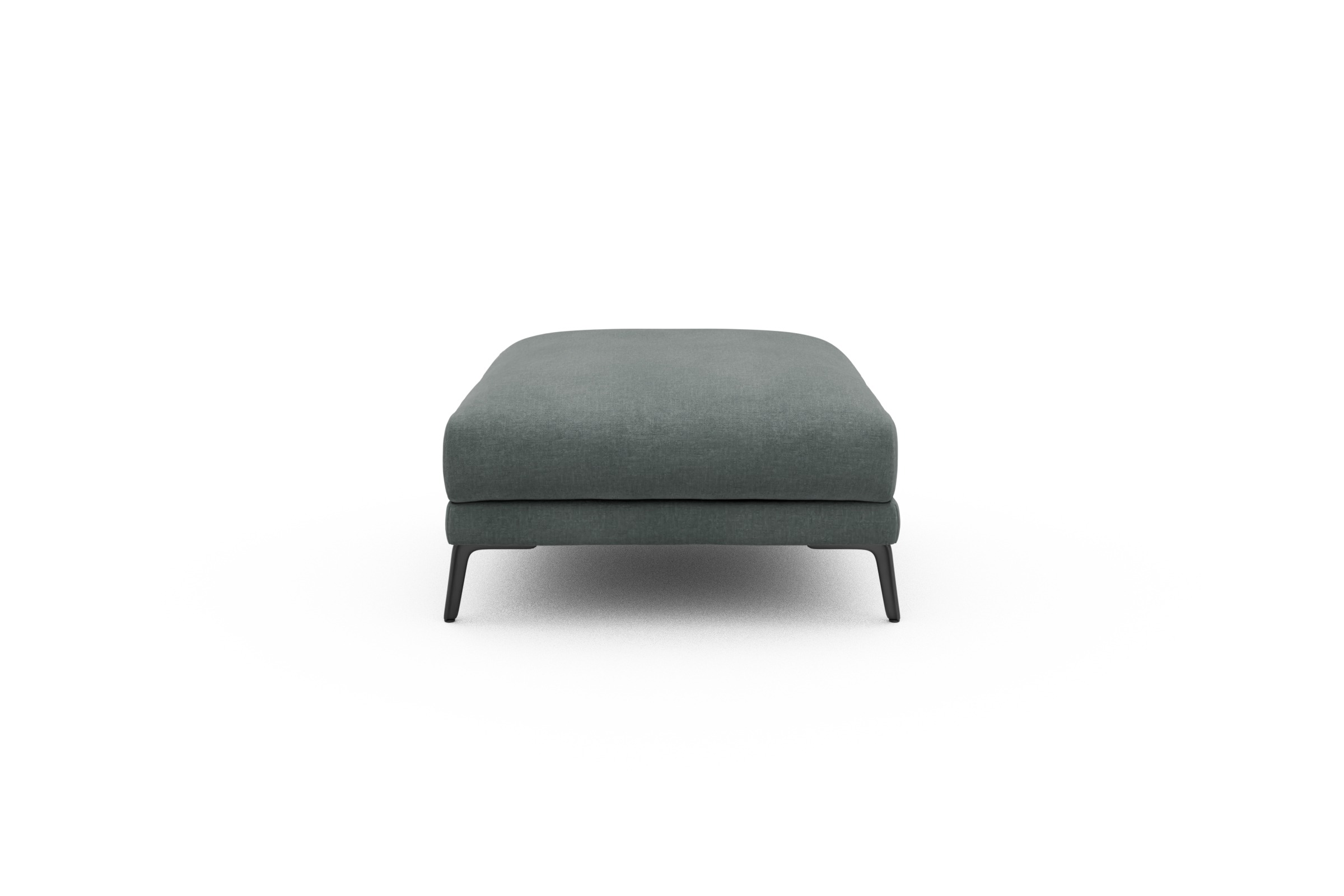 Sitzhocker Karl Smooth-Silver-Grey