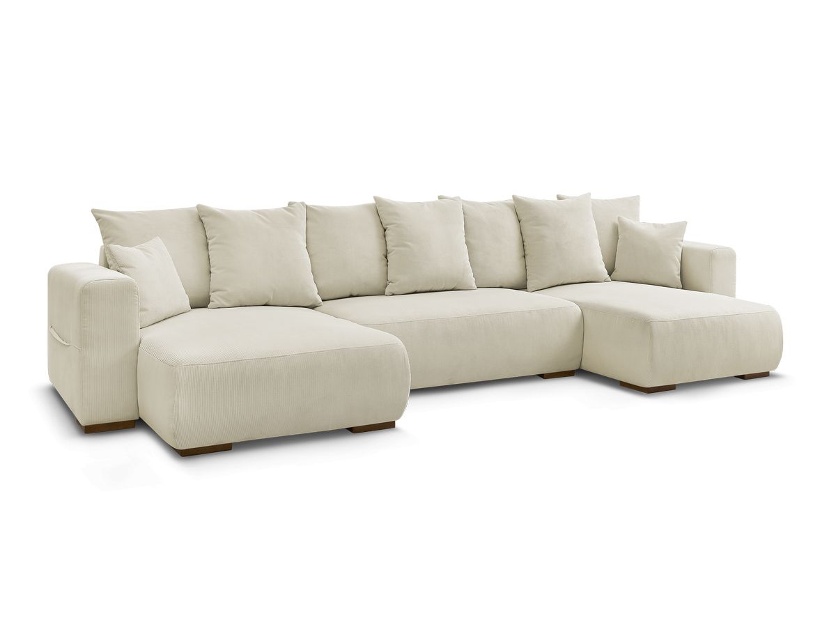 Bobochic Sidonie Wohnlandschaft Cordsamt Beige