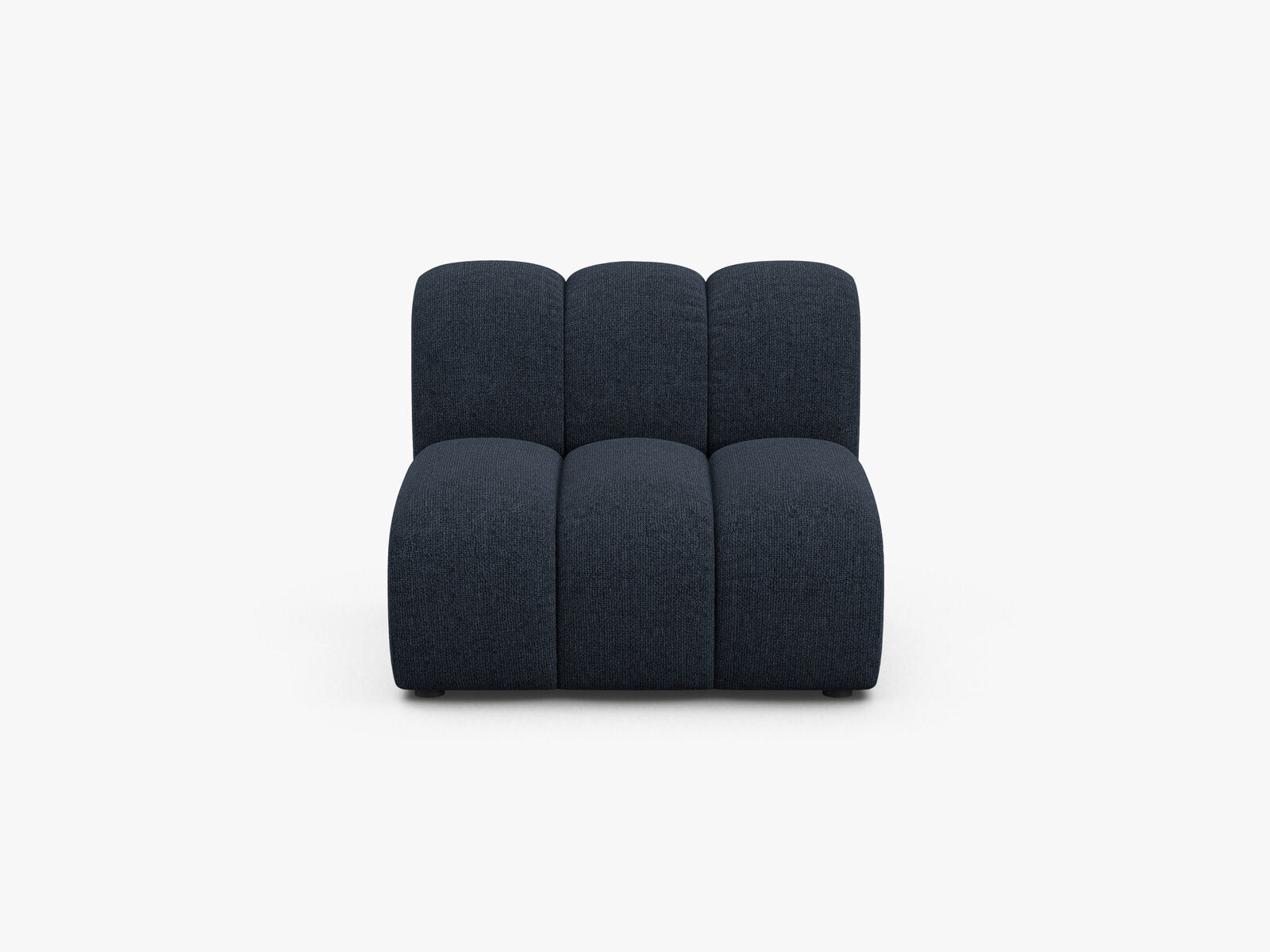 Micadoni Armloses Modul Lupine Chenille Eden Marineblau