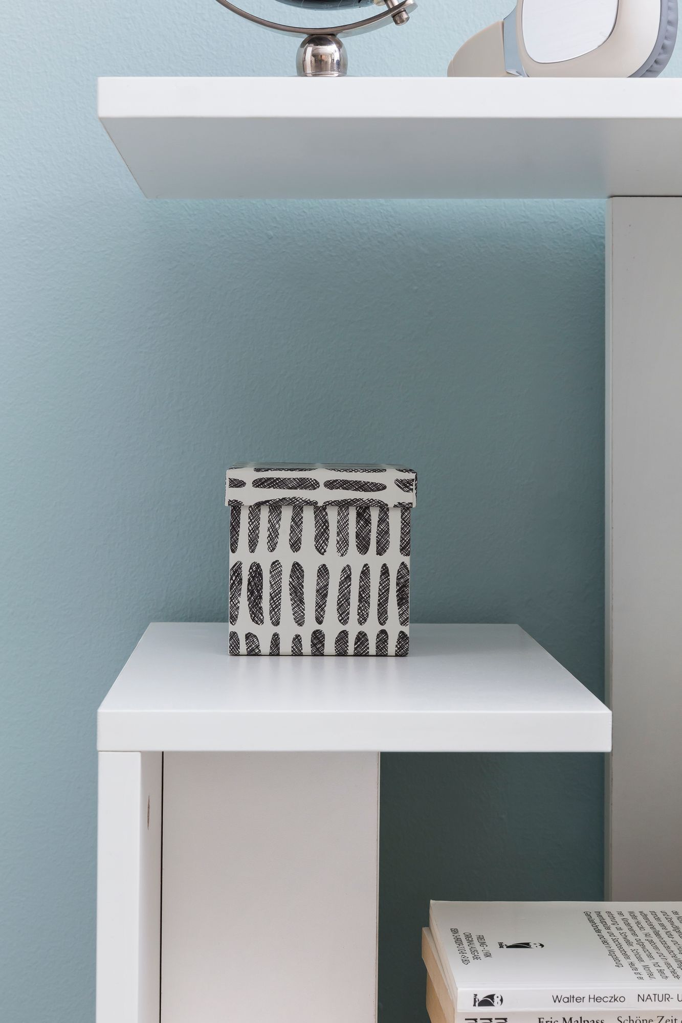 Beistelltisch Roldal Weiß 35 × 30 × 61 cm