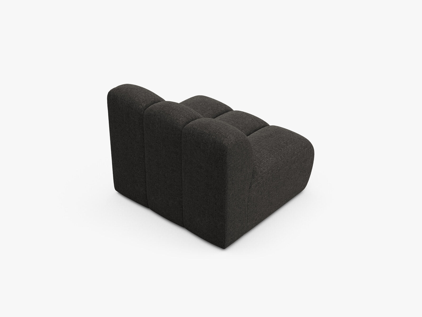 Micadoni Armloses Modul Lupine Chenille Eden Dunkelgrau