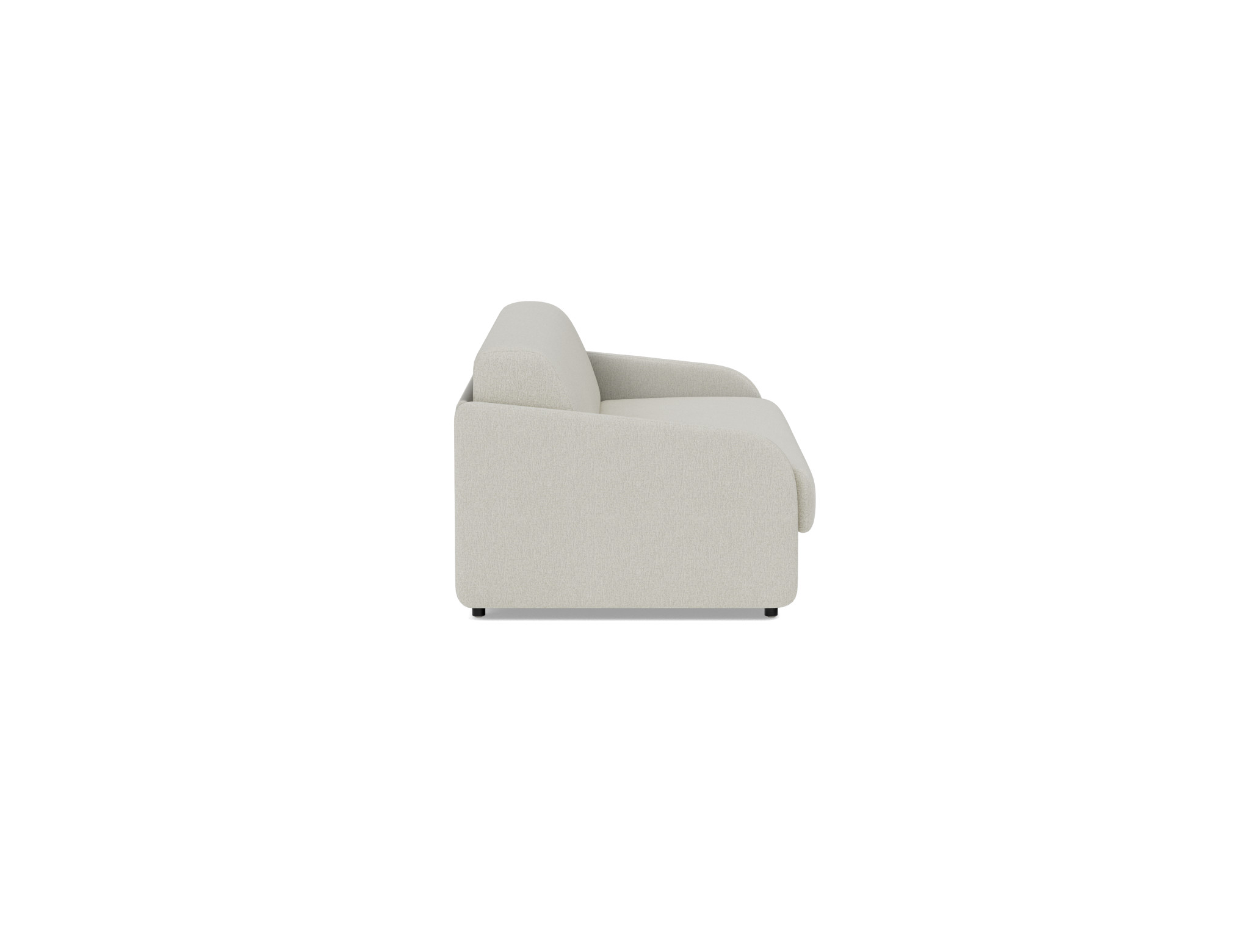 Schlafsofa Eivor mit Taschenfederkernmatratze 160 Flachgewebe Mixed Dance 527-Natural