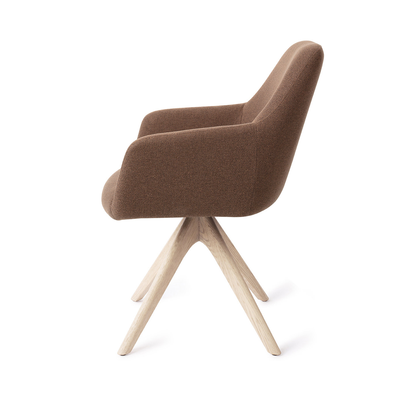Jesper Home Esszimmerstuhl Hiroo Rustic Rye Revolve Eiche gebleicht