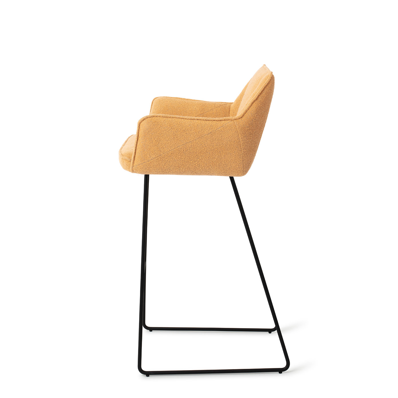 Jesper Home Barhocker Tome Idaho Potato Slide Schwarz Barhöhe 75 cm