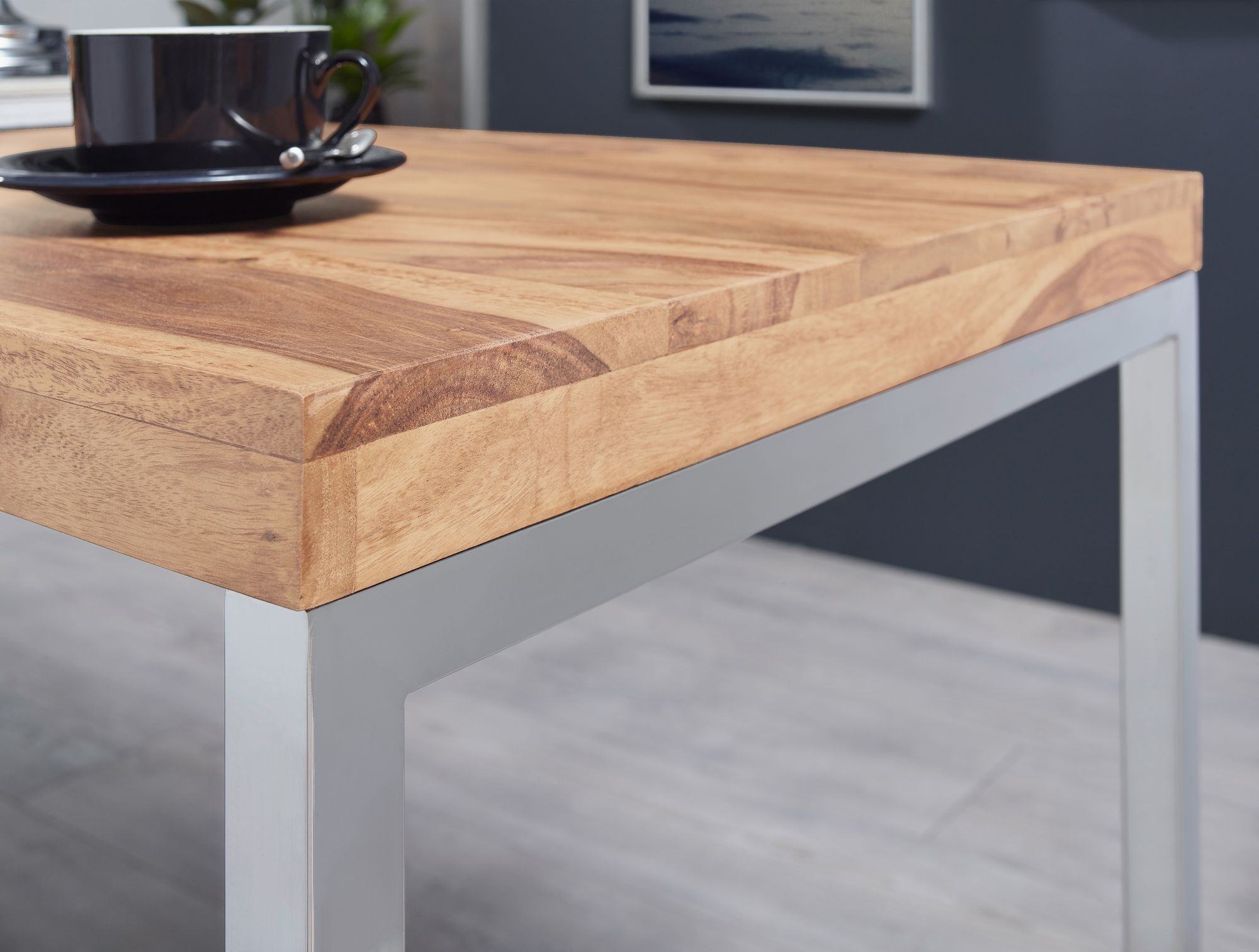 Schreibtisch Alta Akazie Massivholz 120 × 60 × 76 cm