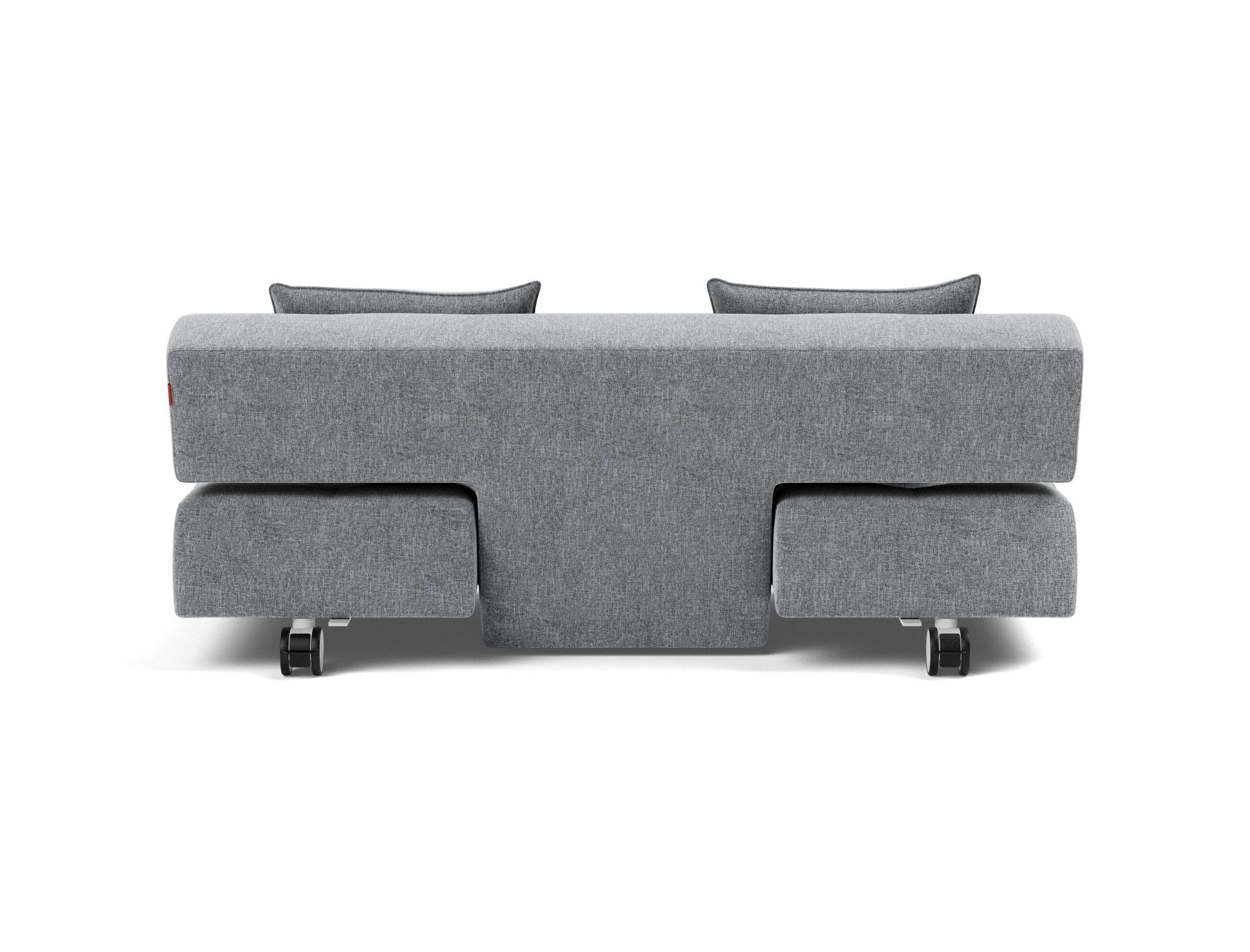 Schlafsofa Long Horn D.E.L. Strukturierter Stoff Twist 565-Granite