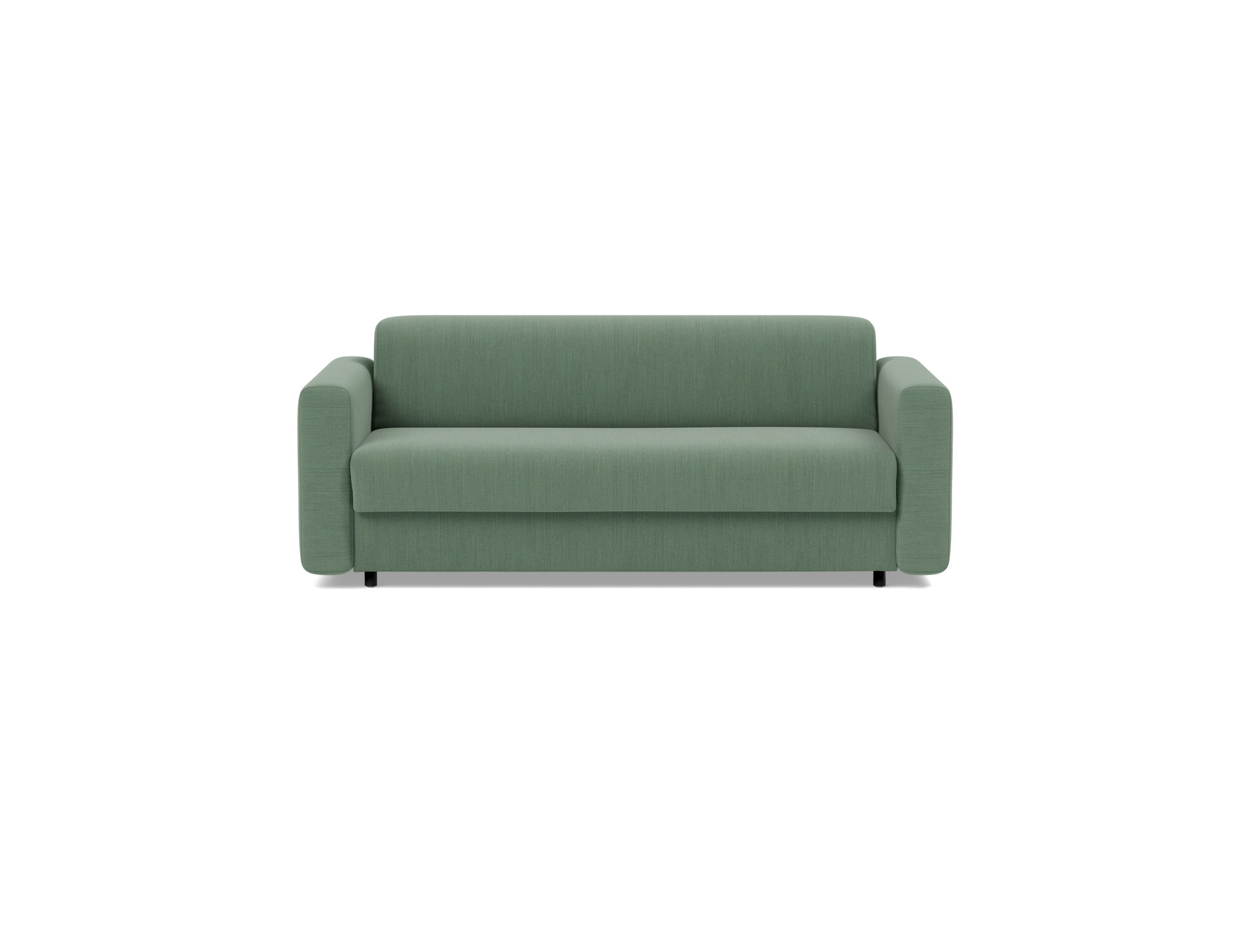 Schlafsofa Killian mit Taschenfederkernmatratze 140 Flachgewebe Elegance 518-Green