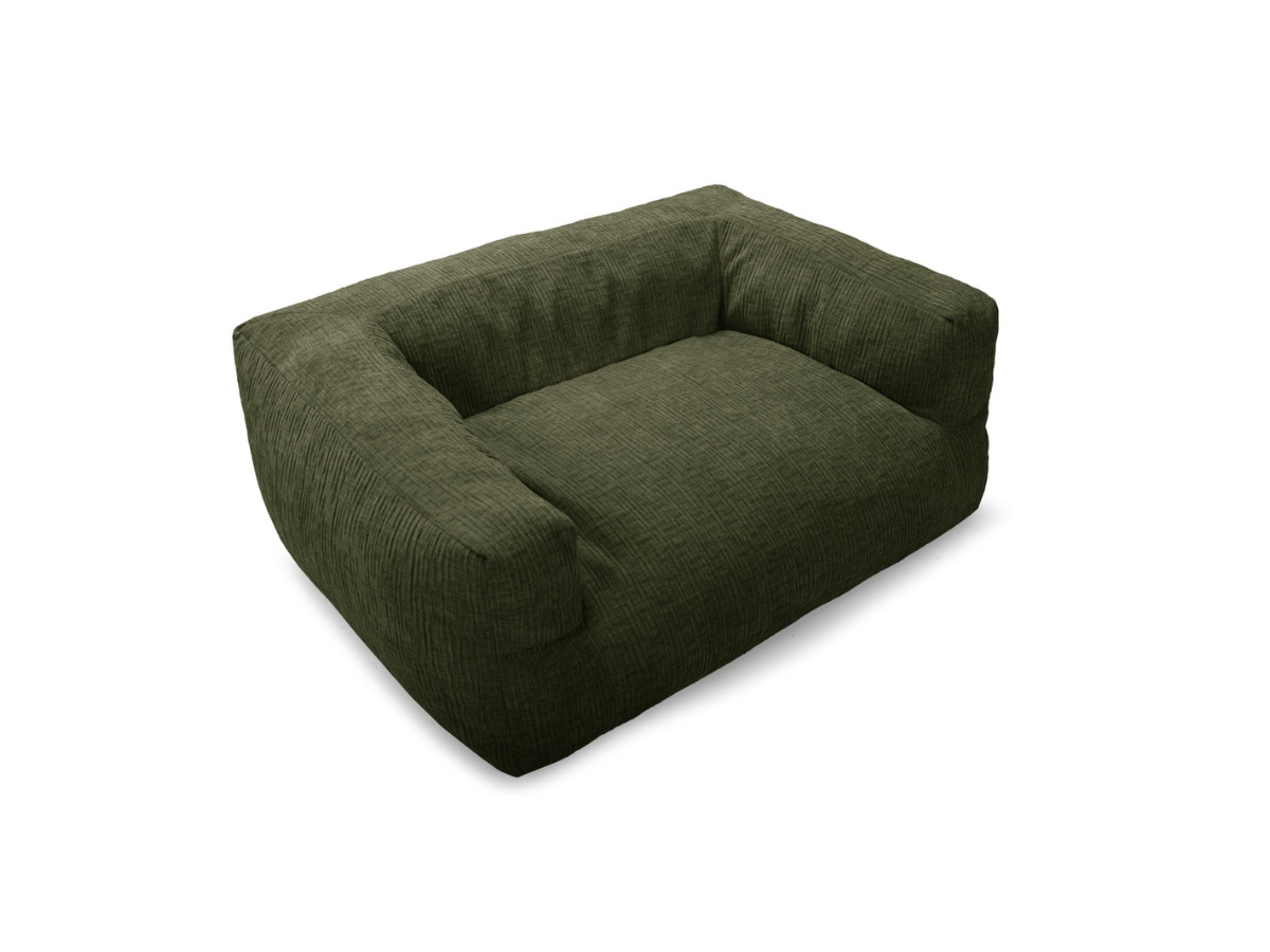 Bobochic Salto Hundekorb Strukturstoff Grün, Größe XXL (140 cm)