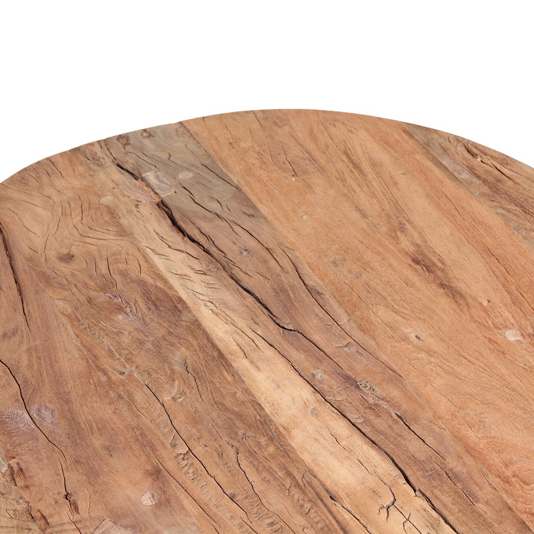 Raw Materials Couchtisch rund Recyclingholz 70cm