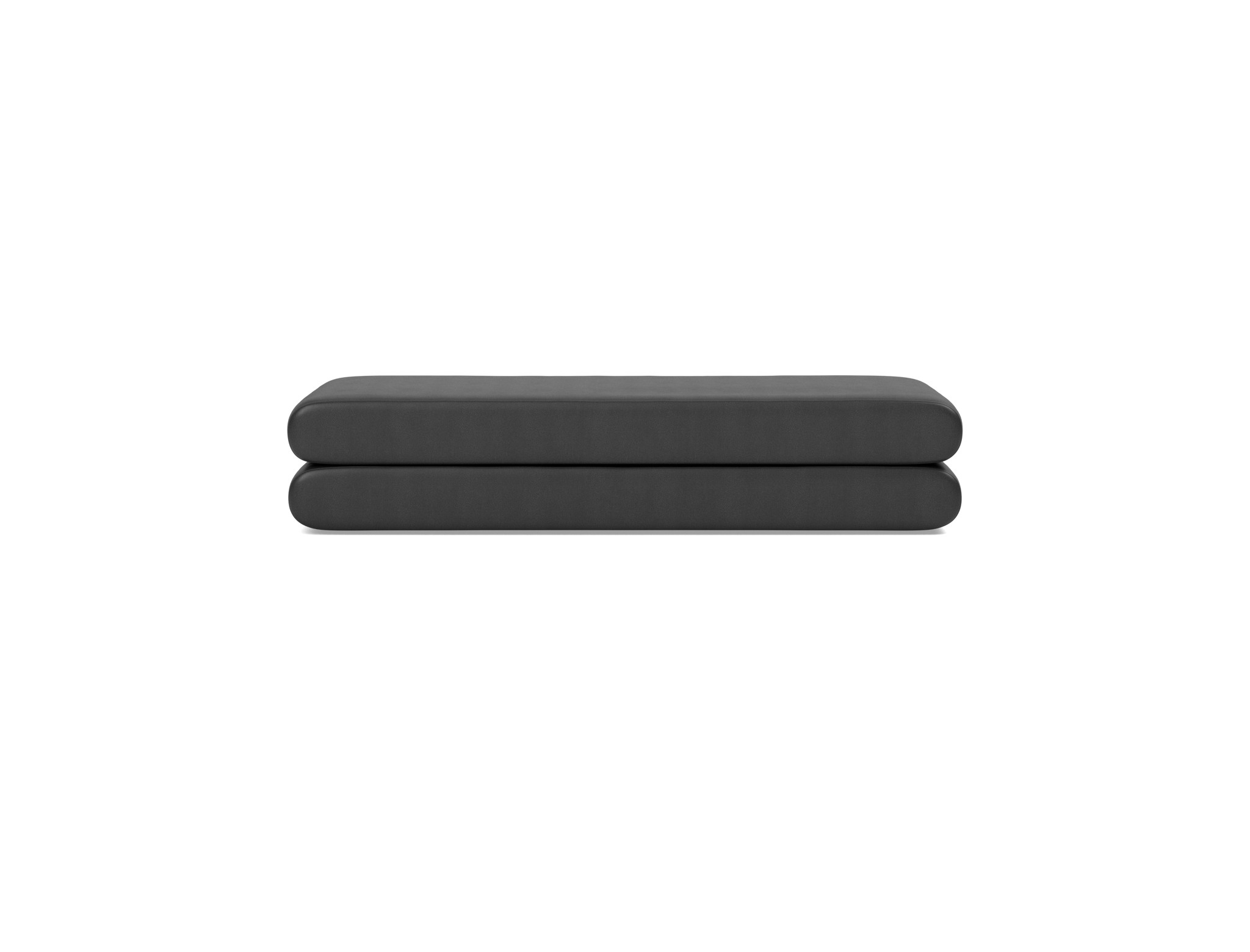 Tagesbett Circlus Lederoptik Faunal 550-Black