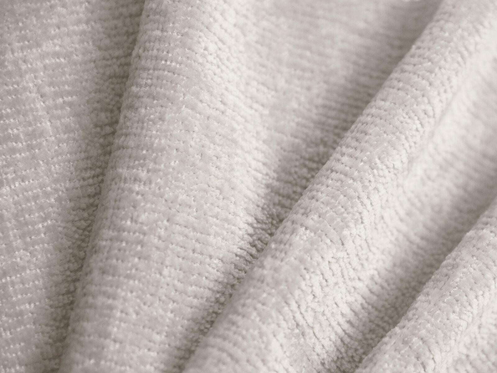 Micadoni Mistero Samtiger Kopfteil 80 cm Chenille Perfect Harmony Helles Beige 140x95