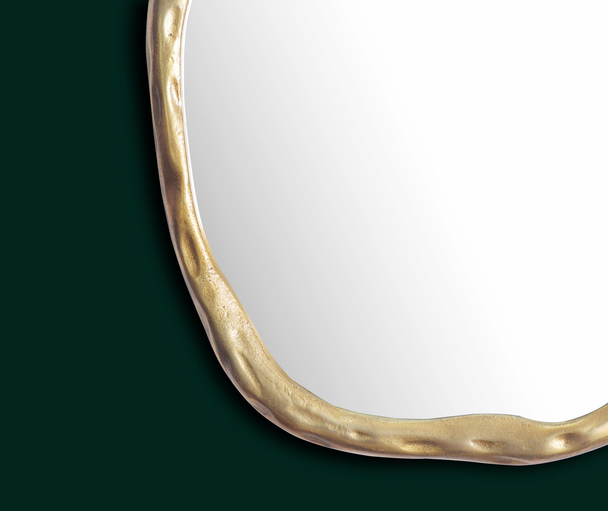 Wandspiegel Risor Gold 60 × 3 × 60 cm