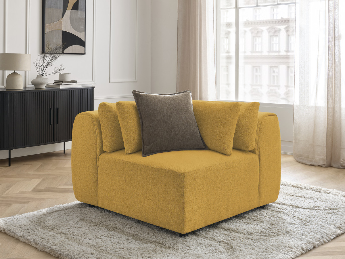 Bobochic Jana Eckmodul Melange-Stoff Gelb