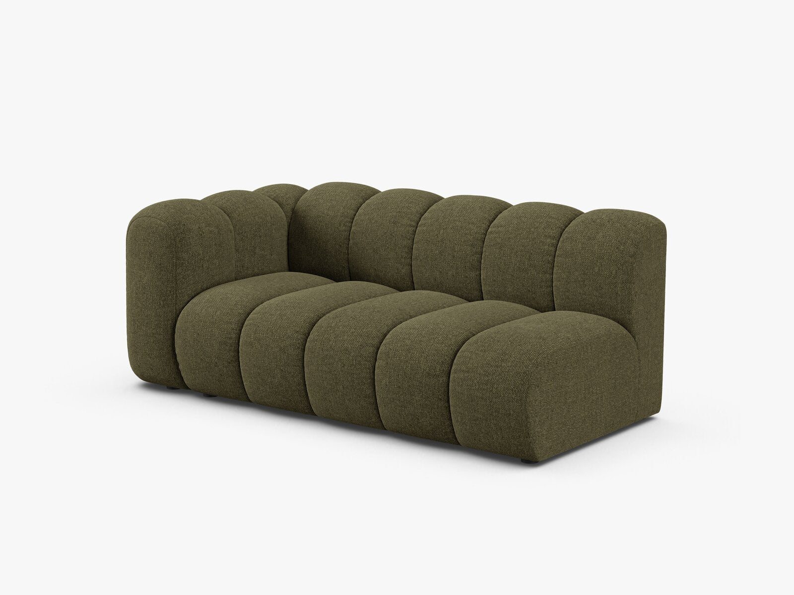 Micadoni Modul Lupine 3-Sitzer Chenille Eden Grün Links