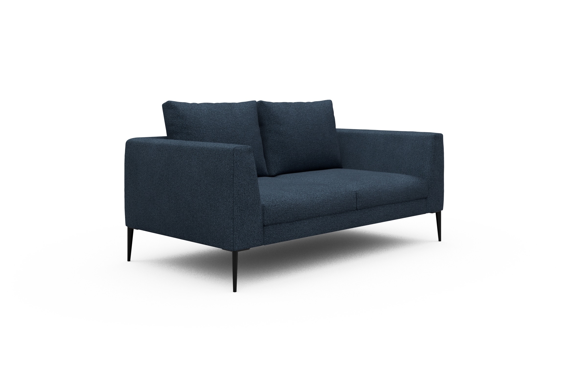Sofa Paul 2-Sitzer Boucle-Blue
