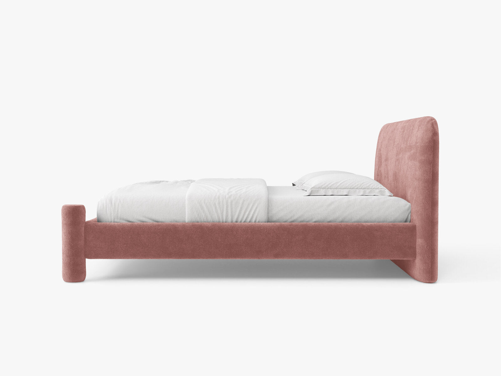 Micadoni Vera Bett mit Kopfteil Chenille Perfect Harmony Rosa 180x200