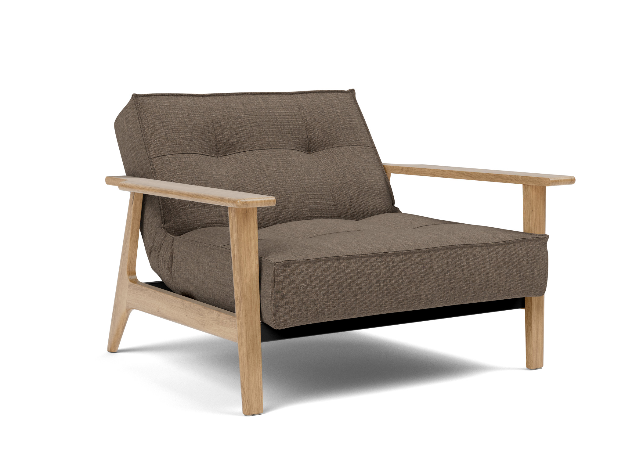Sessel Splitback Frej Chenille Esina 411-Cedar-Brown