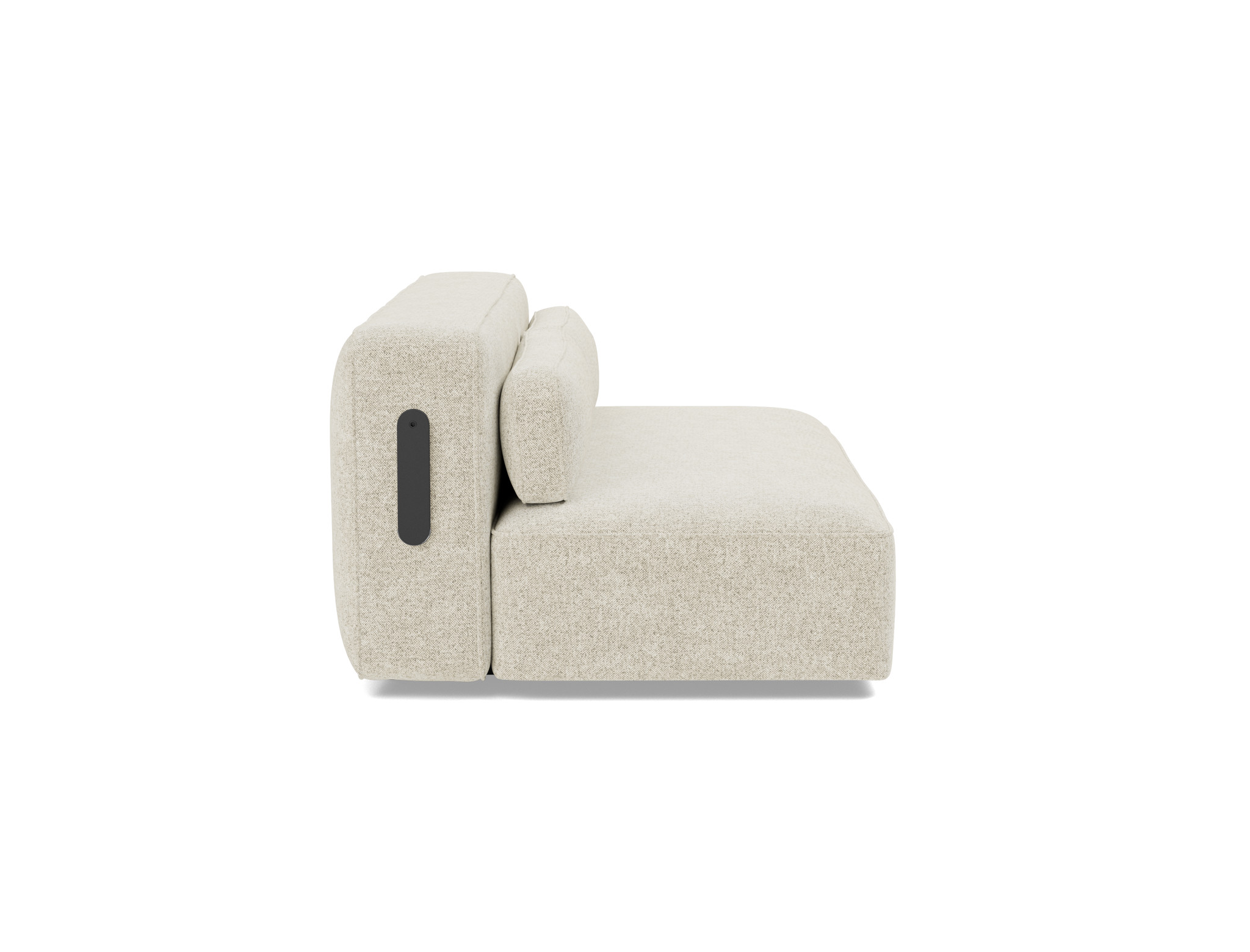 Schlafsofa Yonata Strukturierter Stoff Taura 357-Off-White