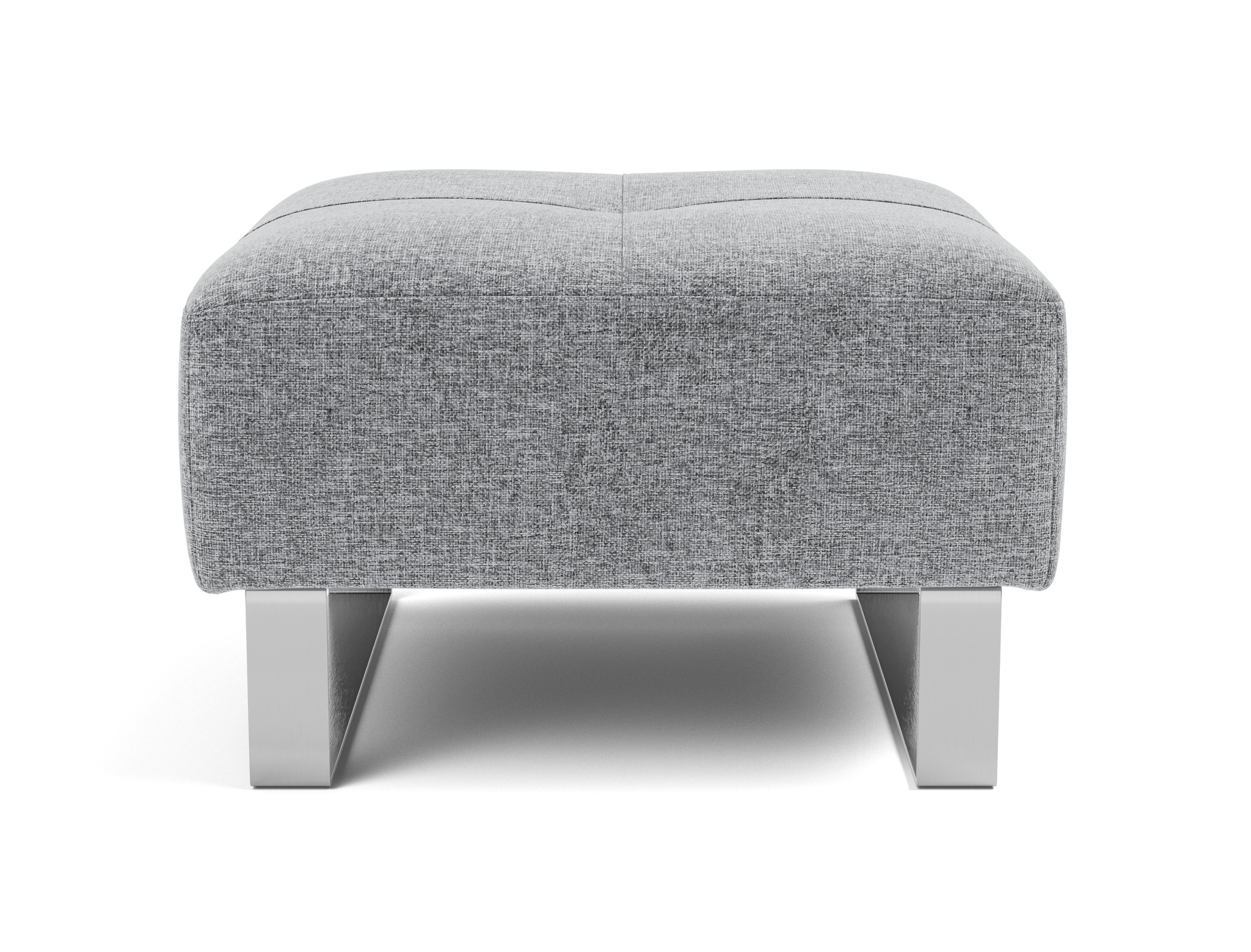 Hocker Supremax D.E.L. Strukturierter Stoff Twist 565-Granite