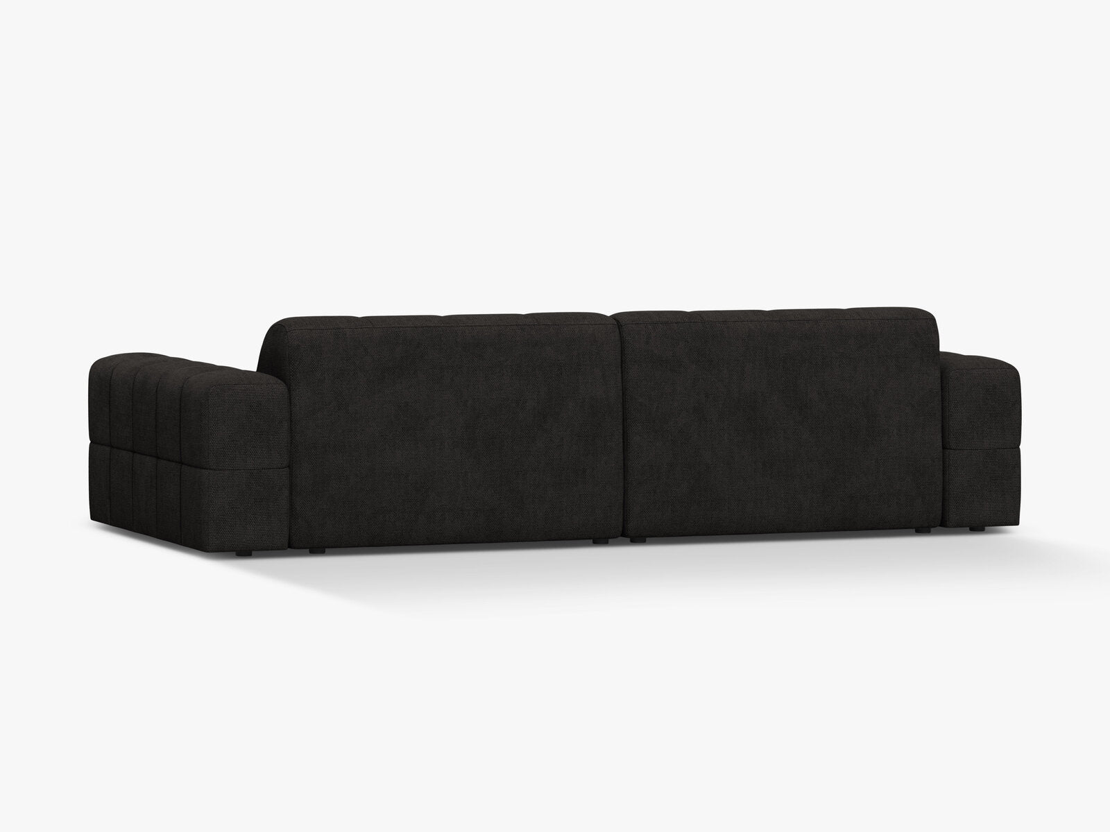 Micadoni Sofa Jennifer 4-Sitzer Chenille Eden Anthrazit