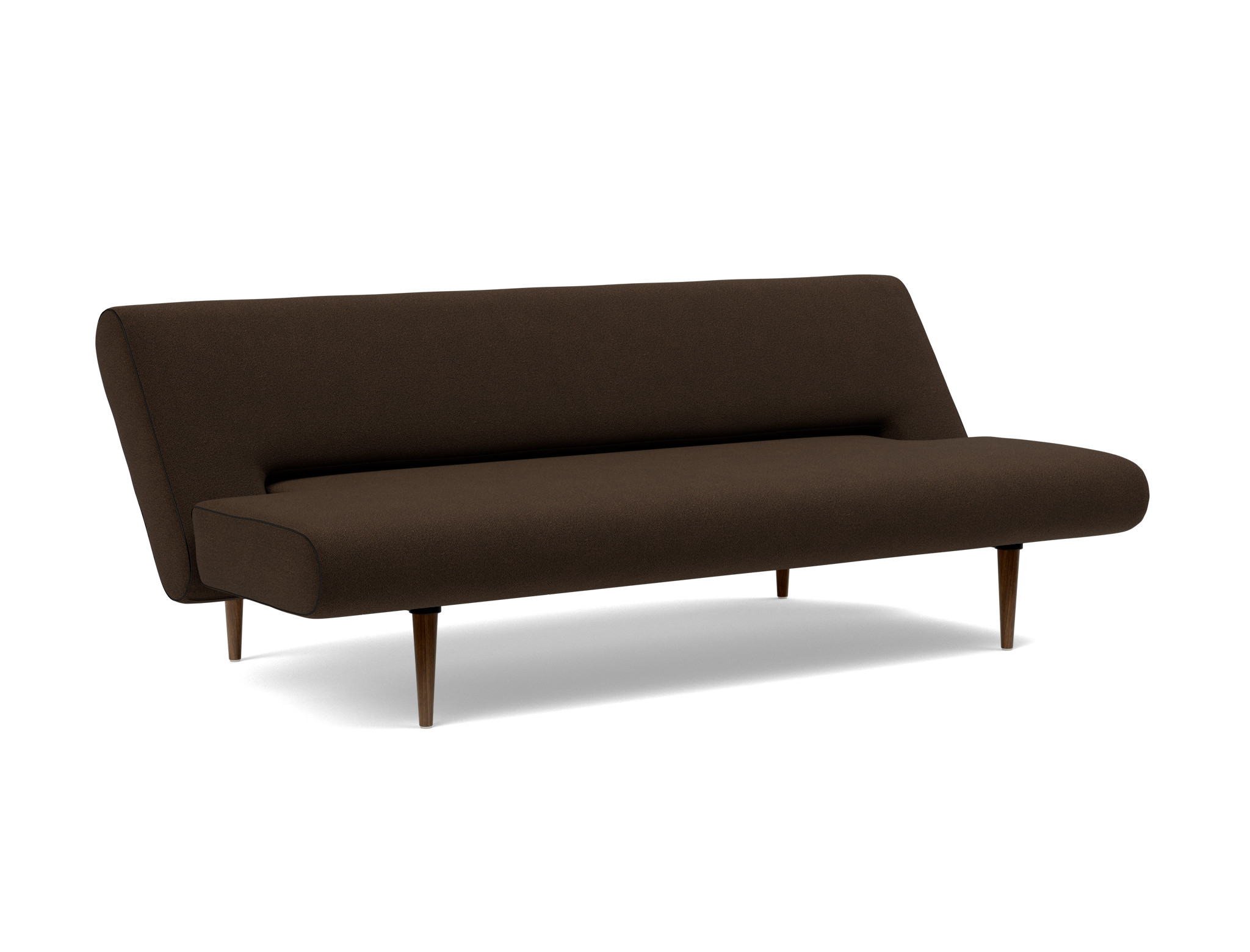 Schlafsofa Unfurl Strukturierter Stoff Taura 358-Chocco