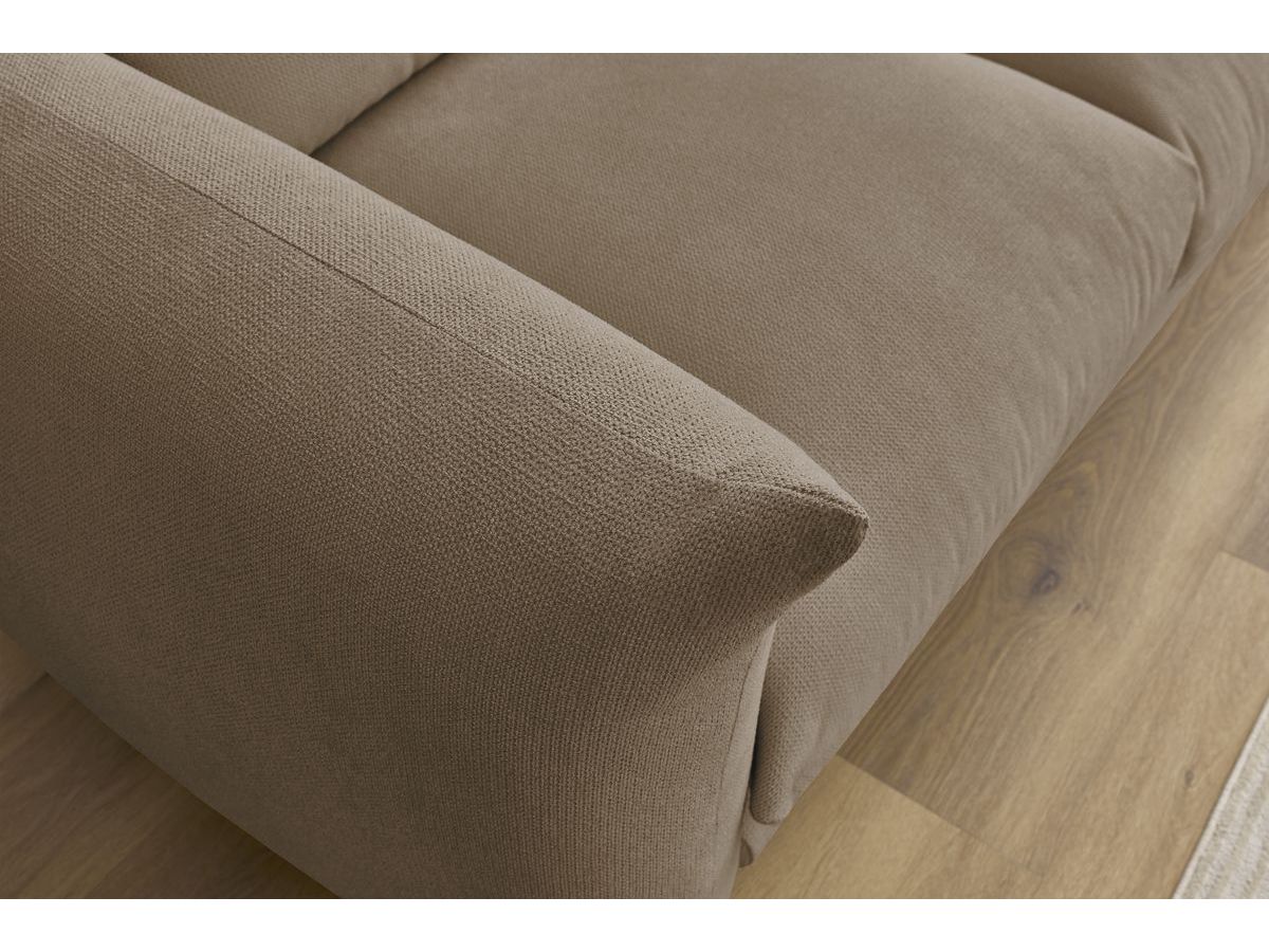 Bobochic Ernest Sofa 2-Sitzer Stoff Taupe