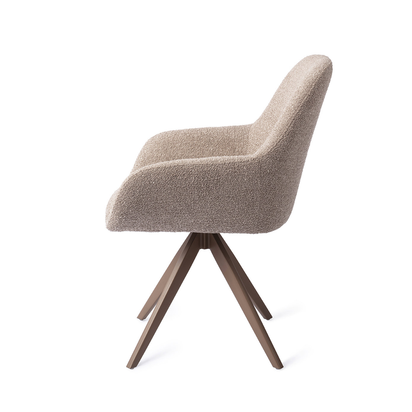 Jesper Home Esszimmerstuhl Kushi Stone Haze Turn Braun