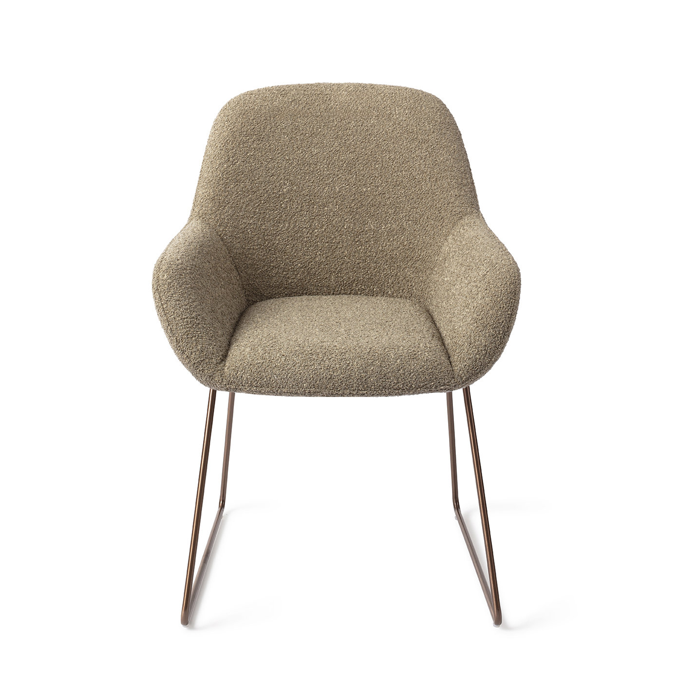 Jesper Home Esszimmerstuhl Kushi Moss Meadow Slide Rose
