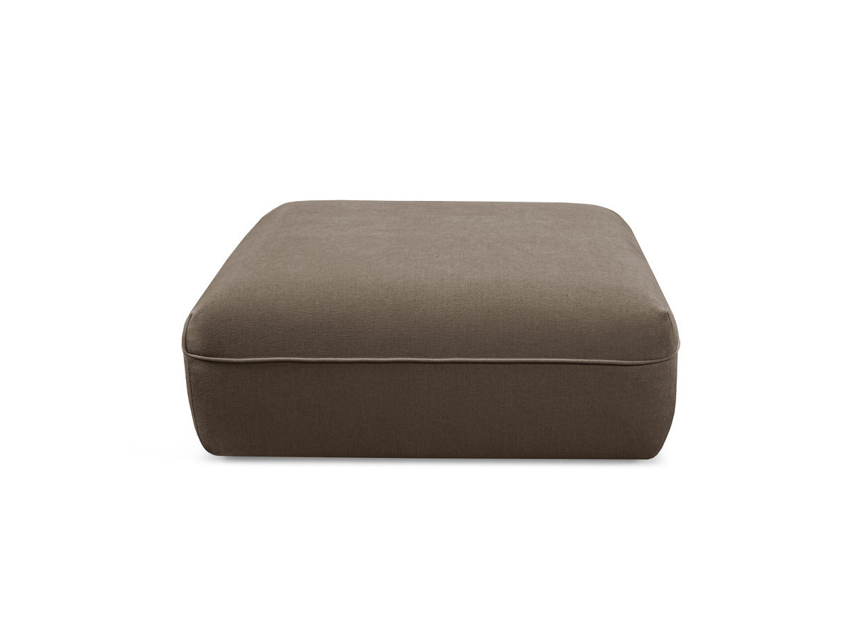Bobochic Luigi Pouf Strukturstoff Taupe