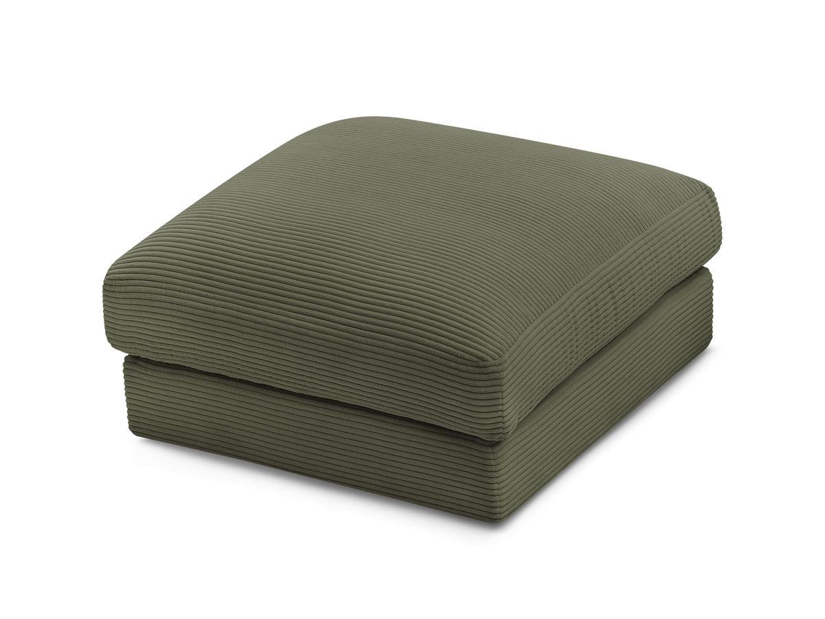 Bobochic Leonard Pouf Cordsamt Hellgrün