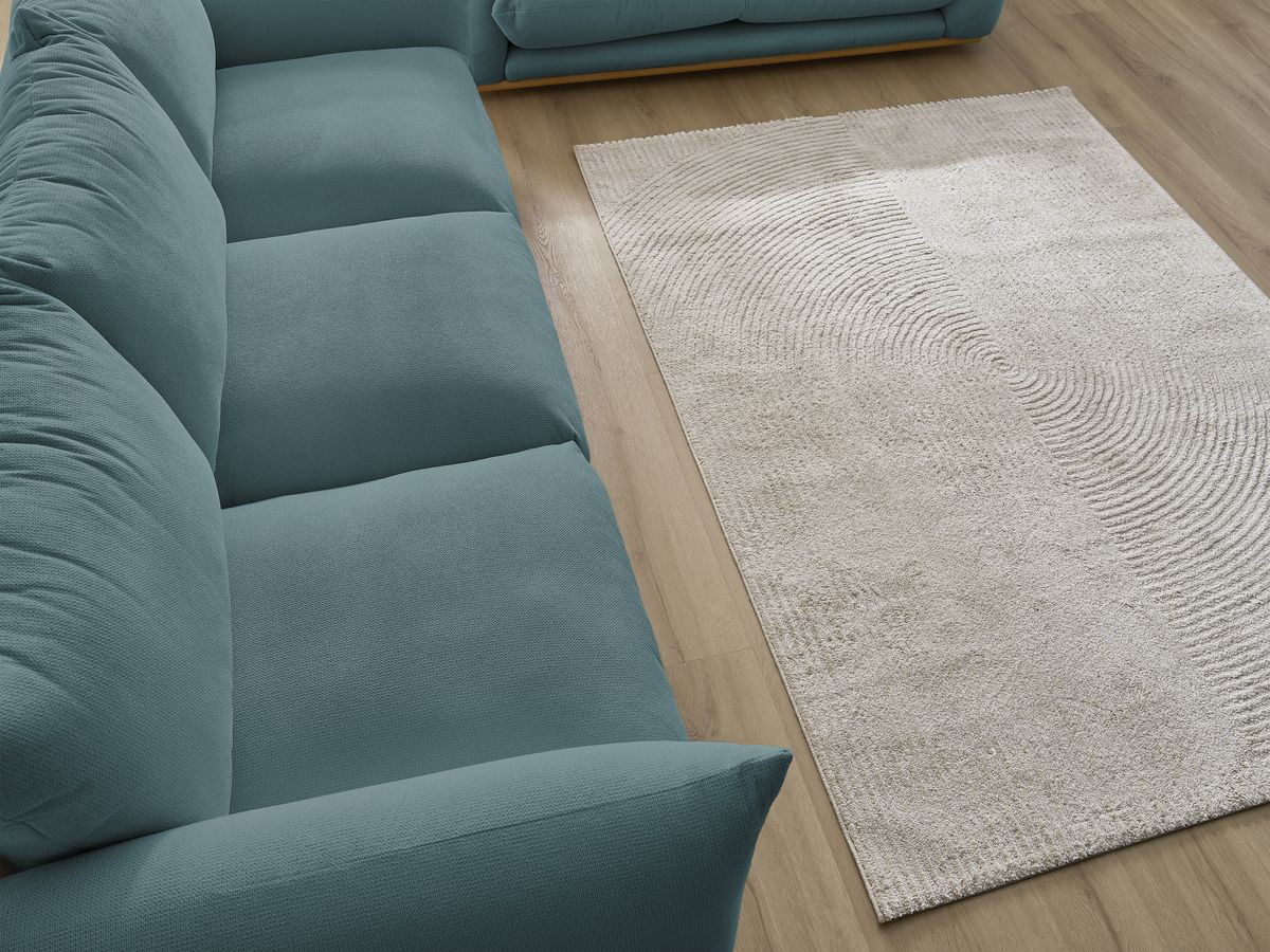 Bobochic Ernest Sofa 5-Sitzer Stoff Dunkelblau