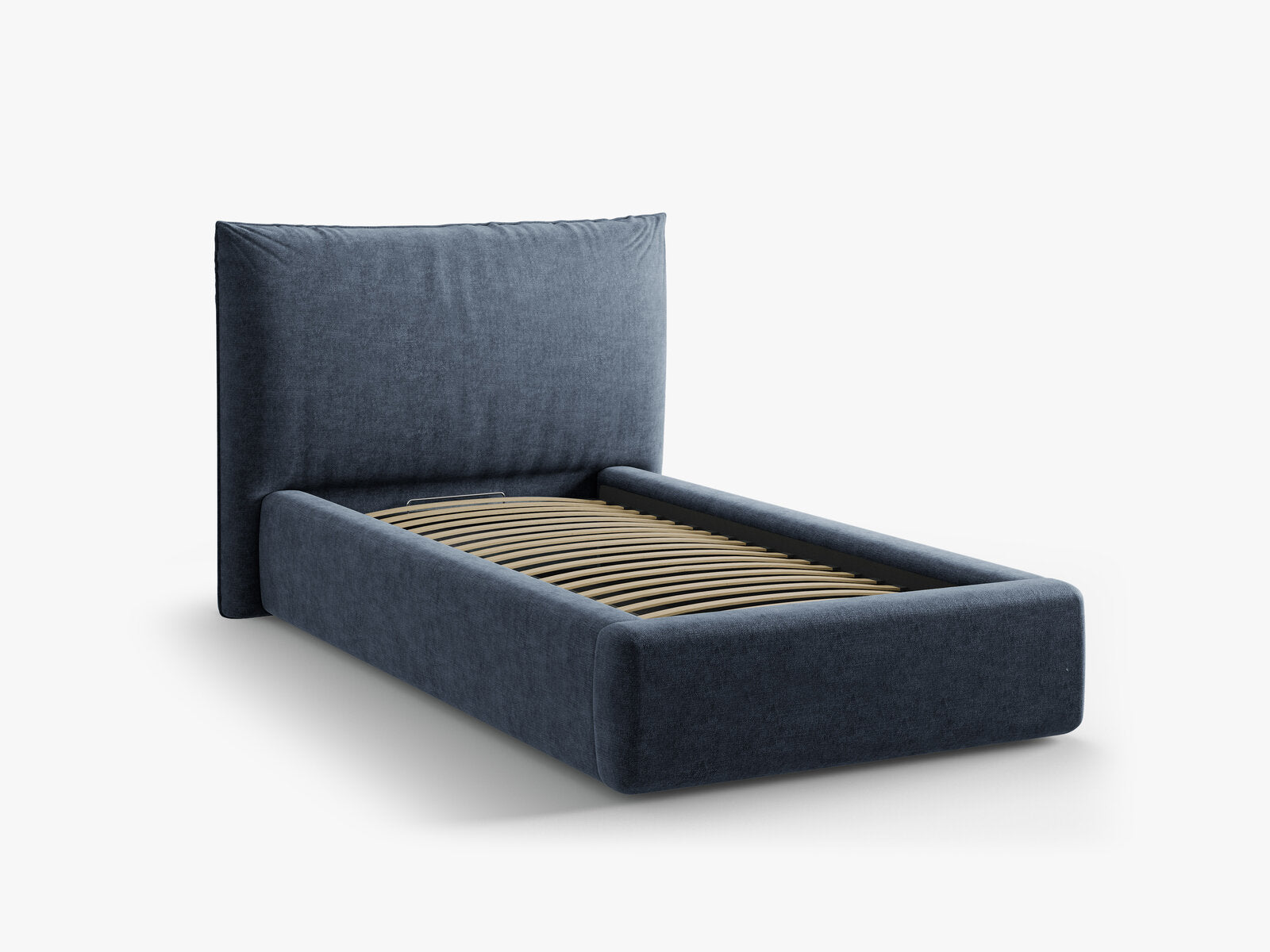 Micadoni Bett Kaelle Chenille Perfect Harmony Dunkelblau