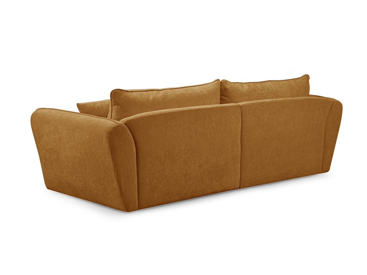 Bobochic Luigi Sofa 3-Sitzer Strukturstoff Gelb