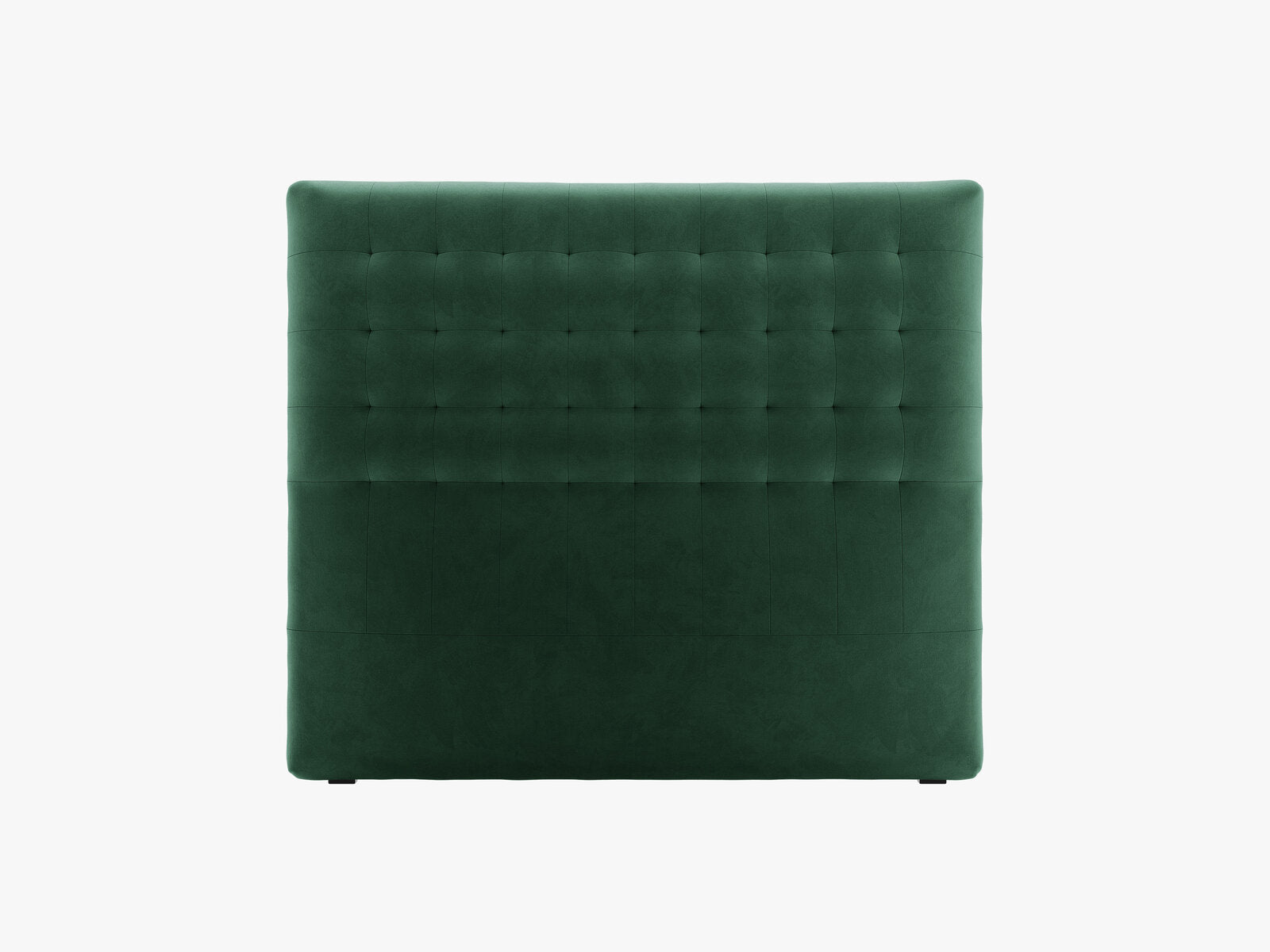 Micadoni Nova Samtiger Kopfteil 120 cm (H 120 cm) Samt Paris Grün 140x120