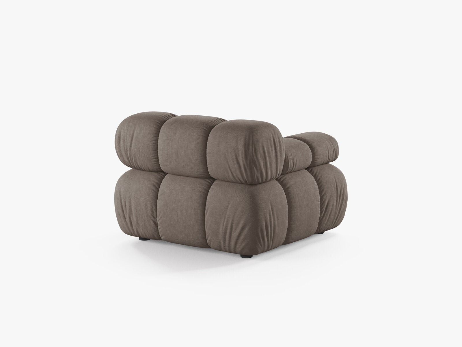 Micadoni Eckmodul Bellis Links Strukturierter Stoff Liberty Cappuccino