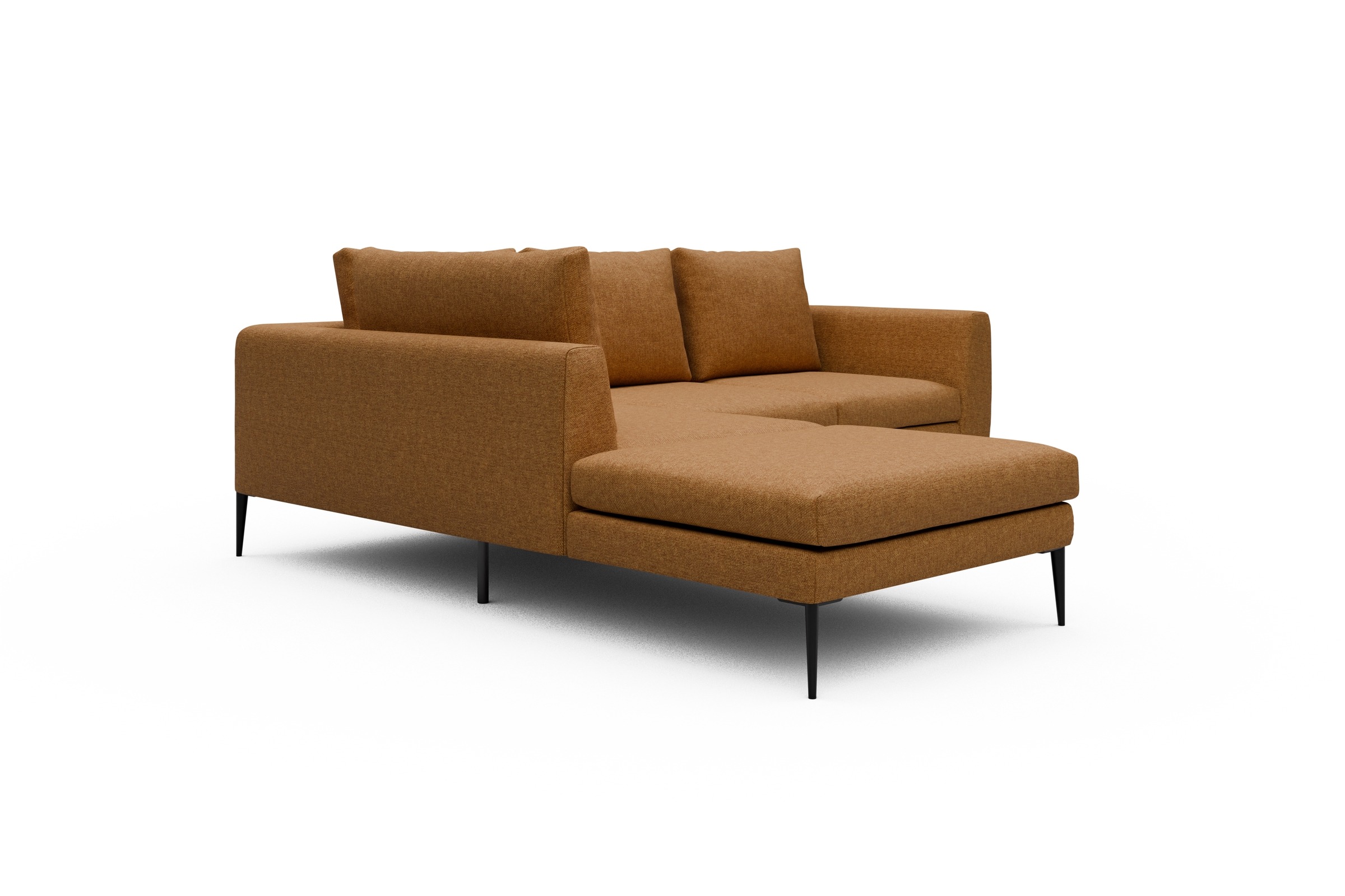 Ecksofa Paul Relax-Ecke links mit 2-Sitzer Sama-Cur