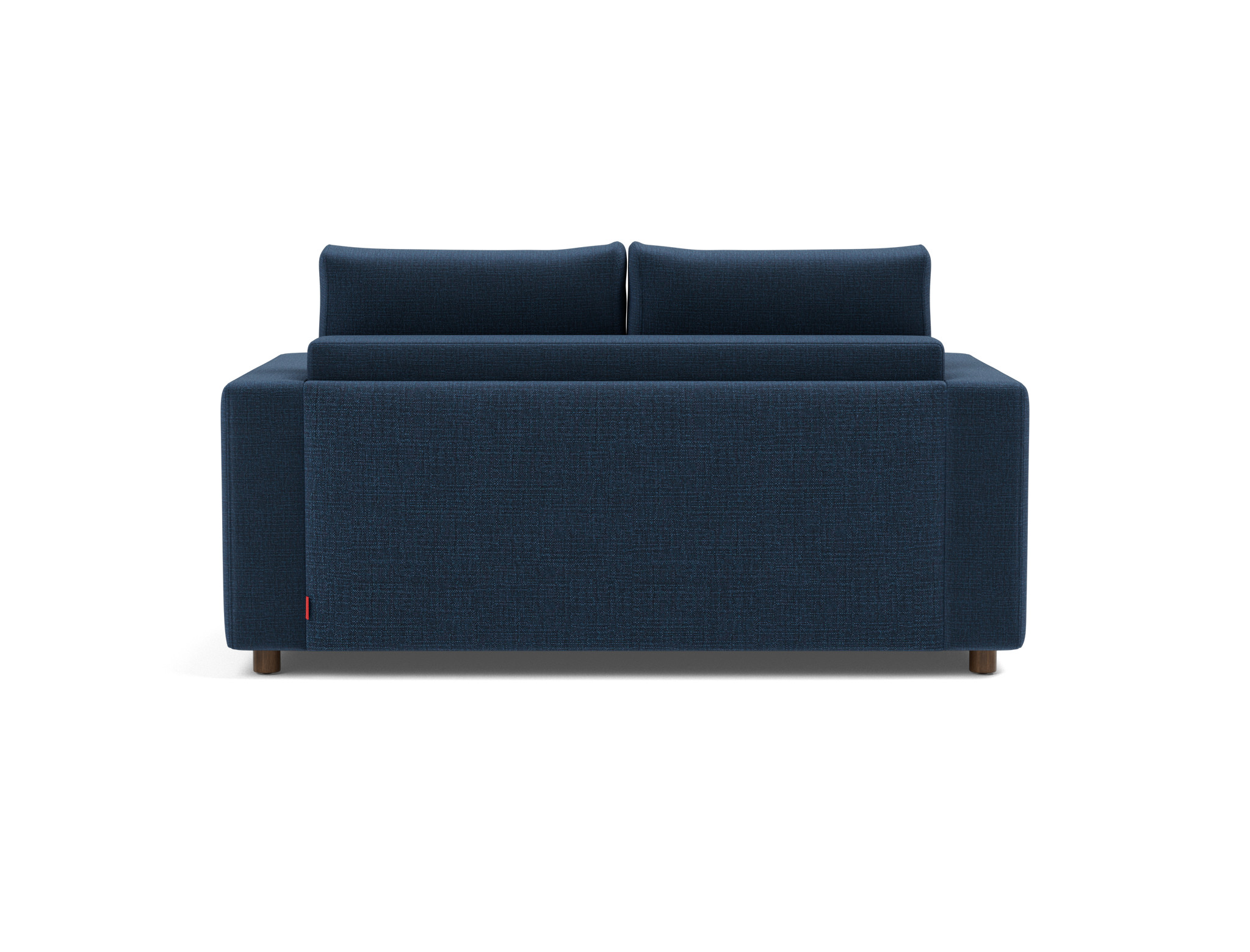 Schlafsofa Neah mit Standard-Armlehnen 140 Chenille Esina 414-Indigo-Blue