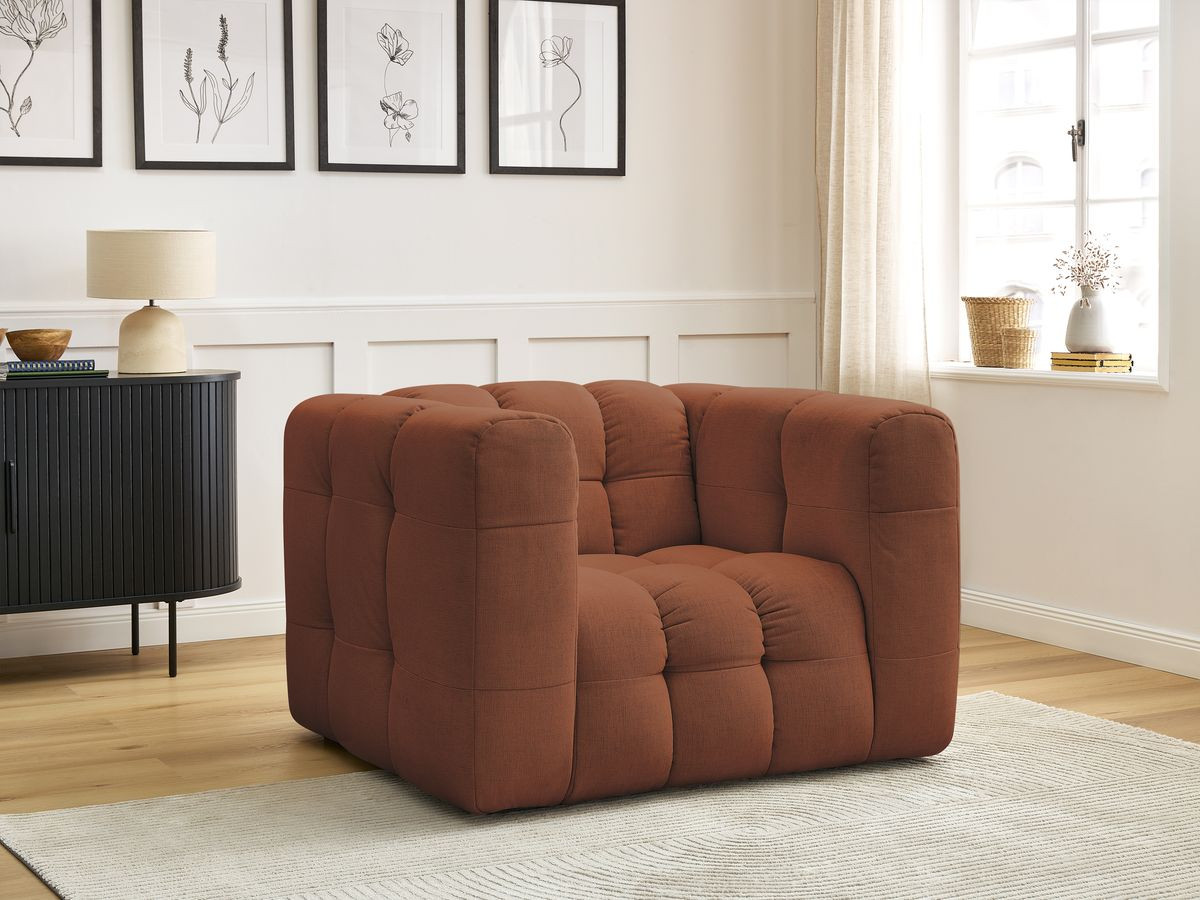 Bobochic Ulysse Sessel Stoff Orange
