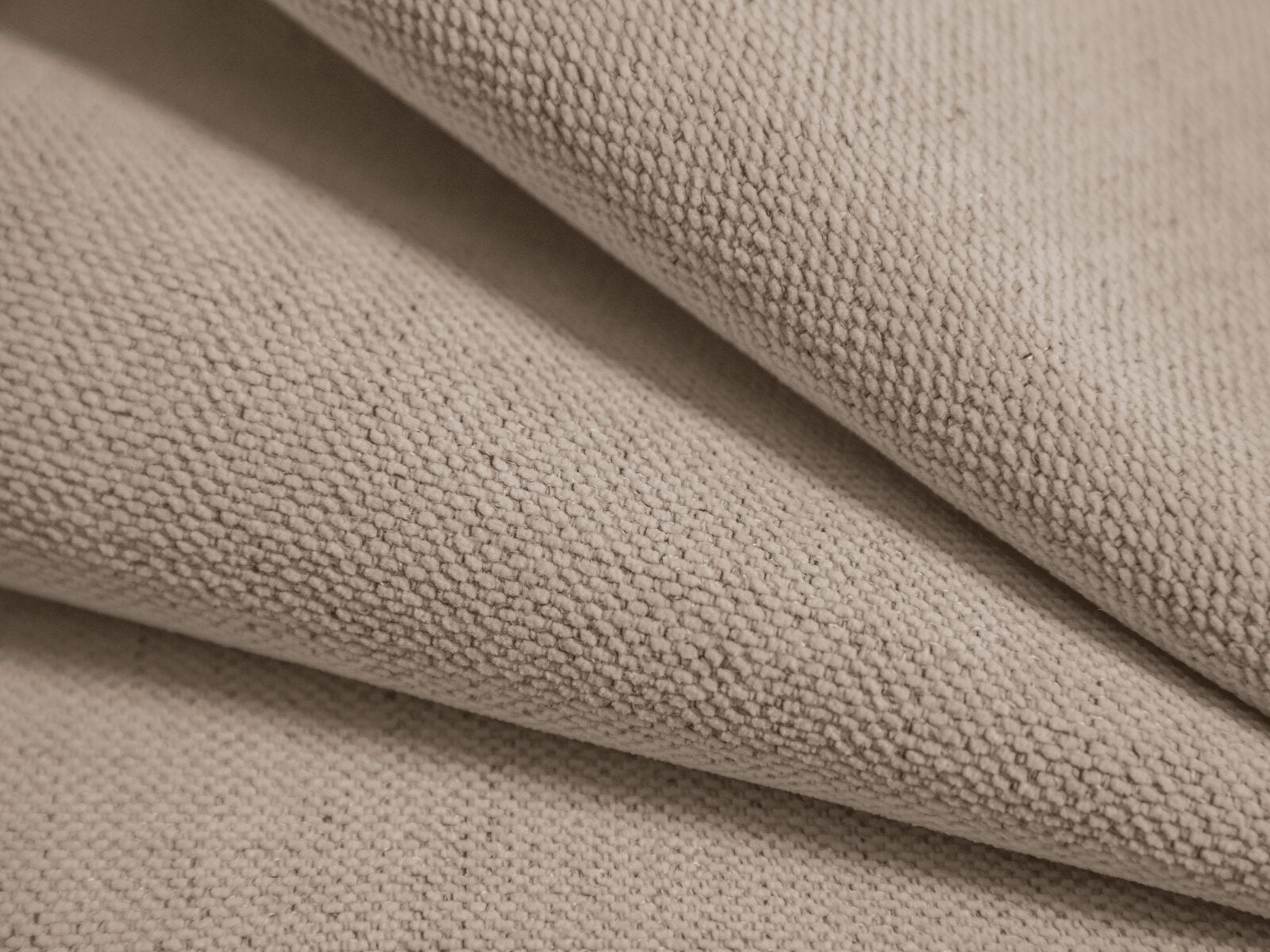 Micadoni Bett Susan Strukturierter Stoff Cappuccino 140x200