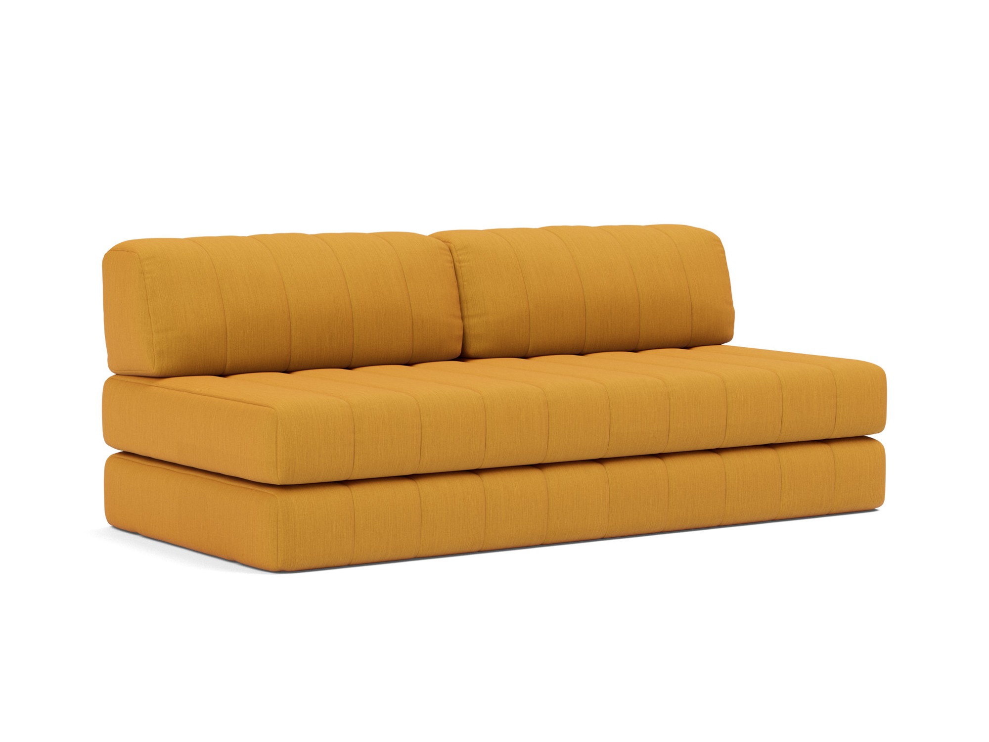 Schlafsofa CozyPad Flachgewebe Elegance 507-Burned-Curry
