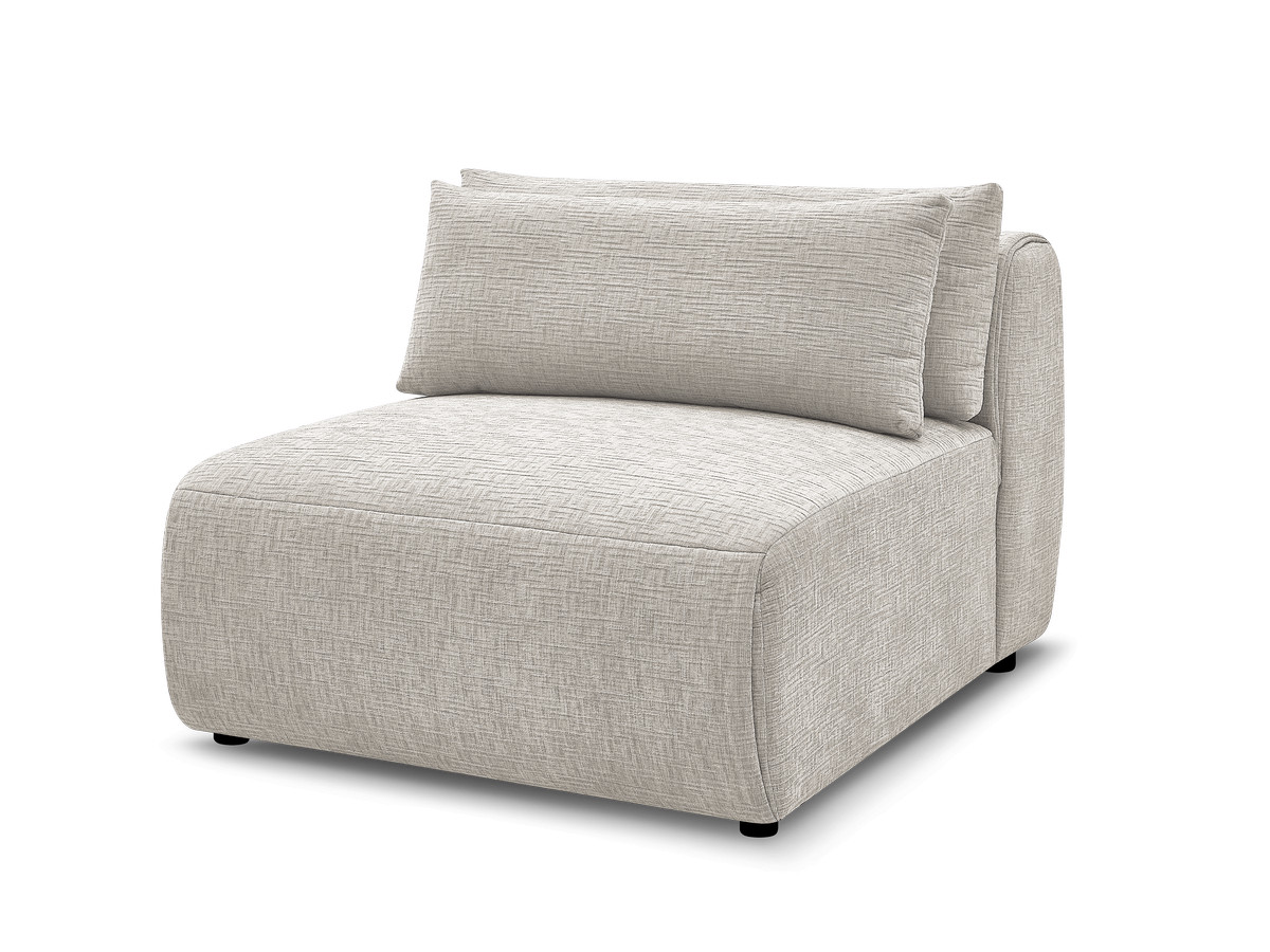 Bobochic Jana Sofamodul 1-Sitzer Strukturstoff Beige